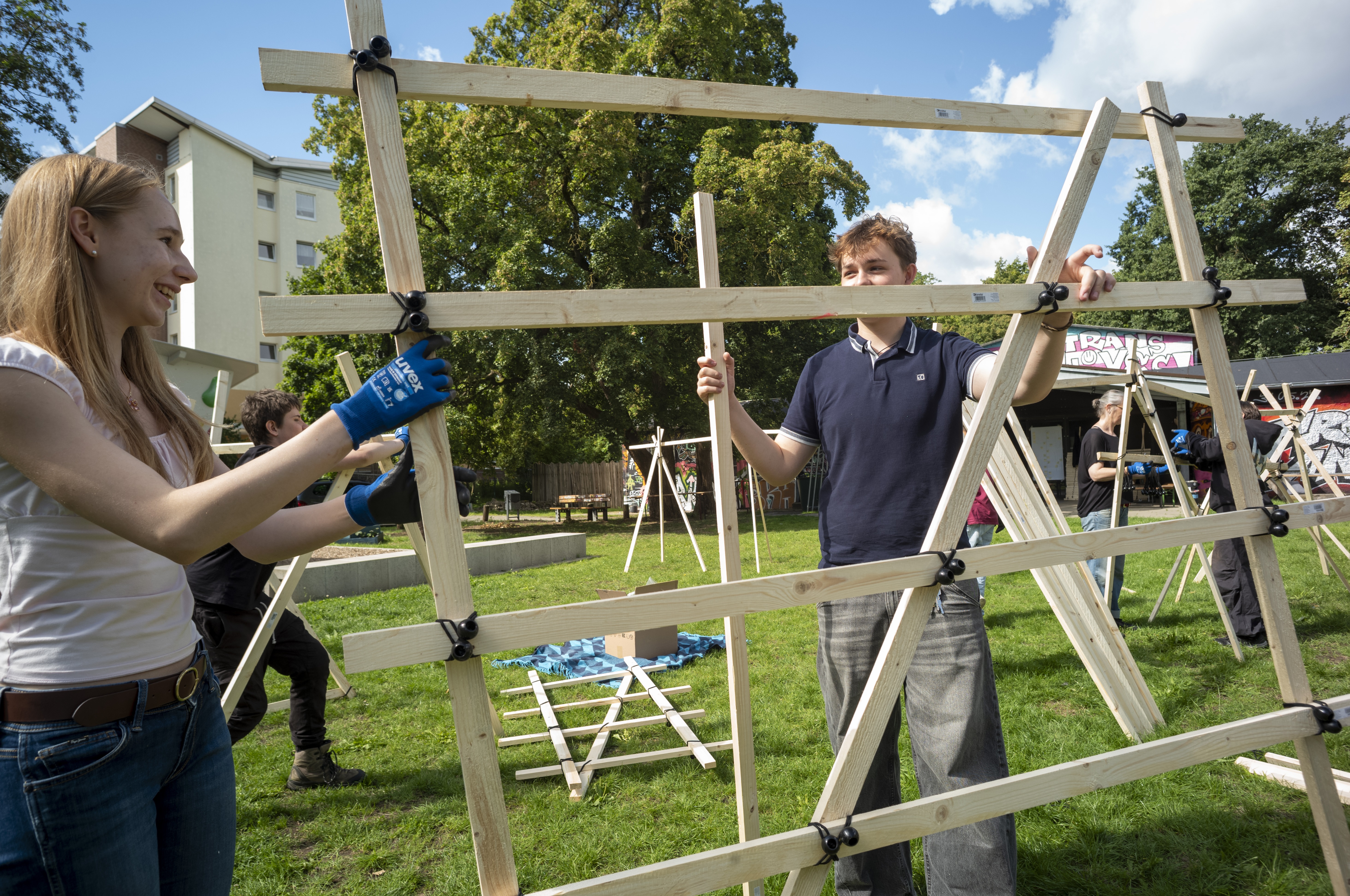 Impression vom Baukulturcamp