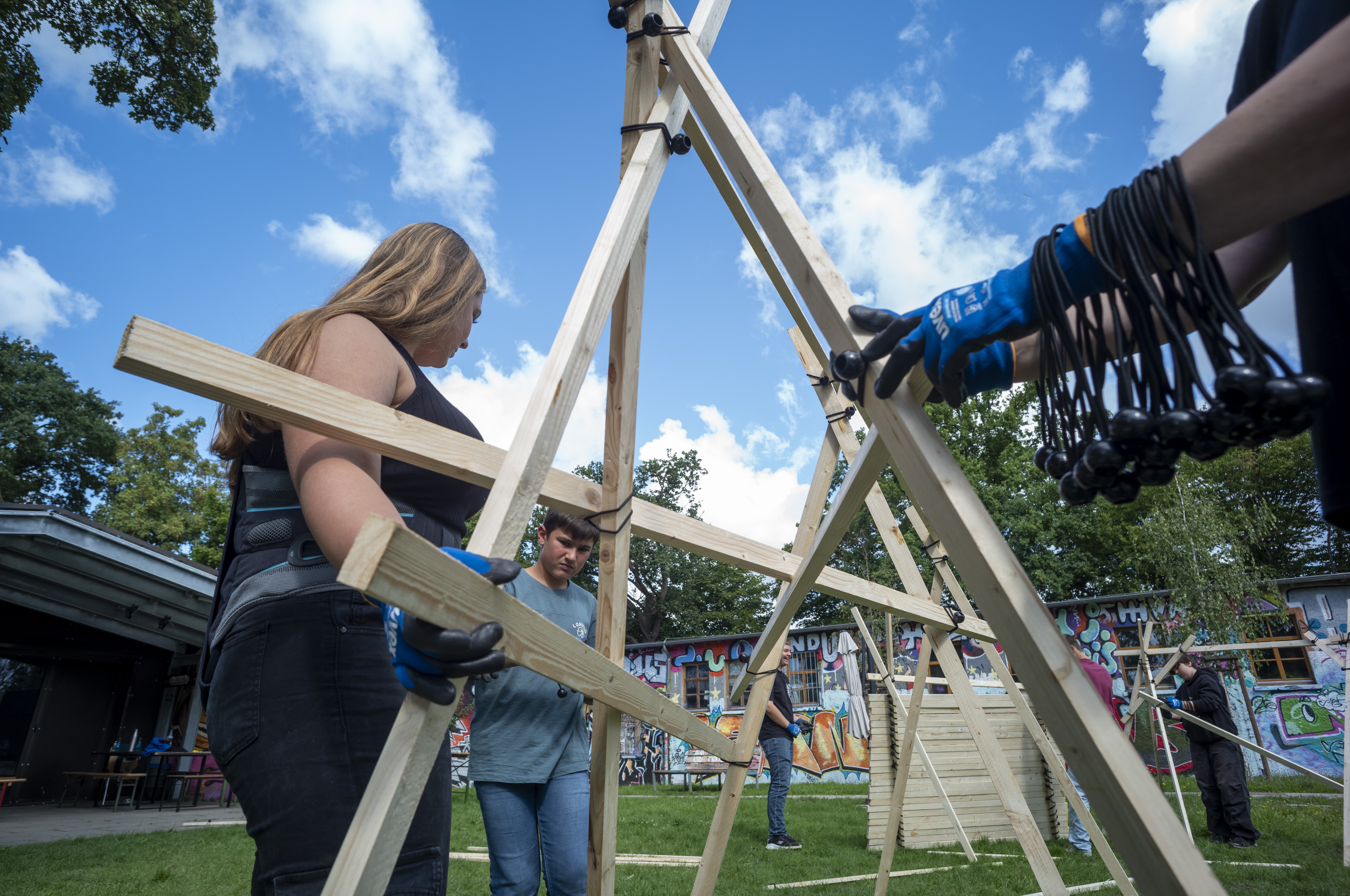 Impression vom Baukulturcamp