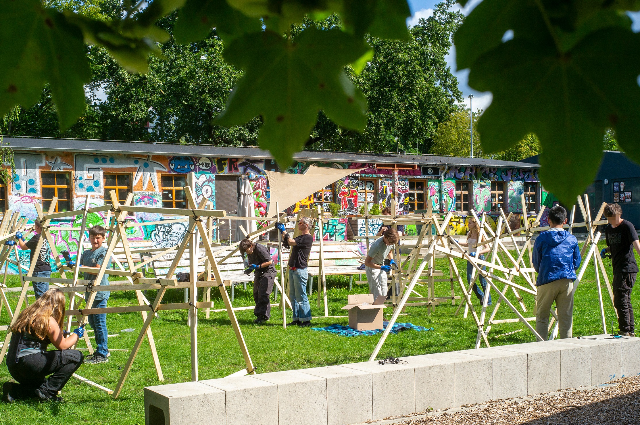 Impression vom Baukulturcamp