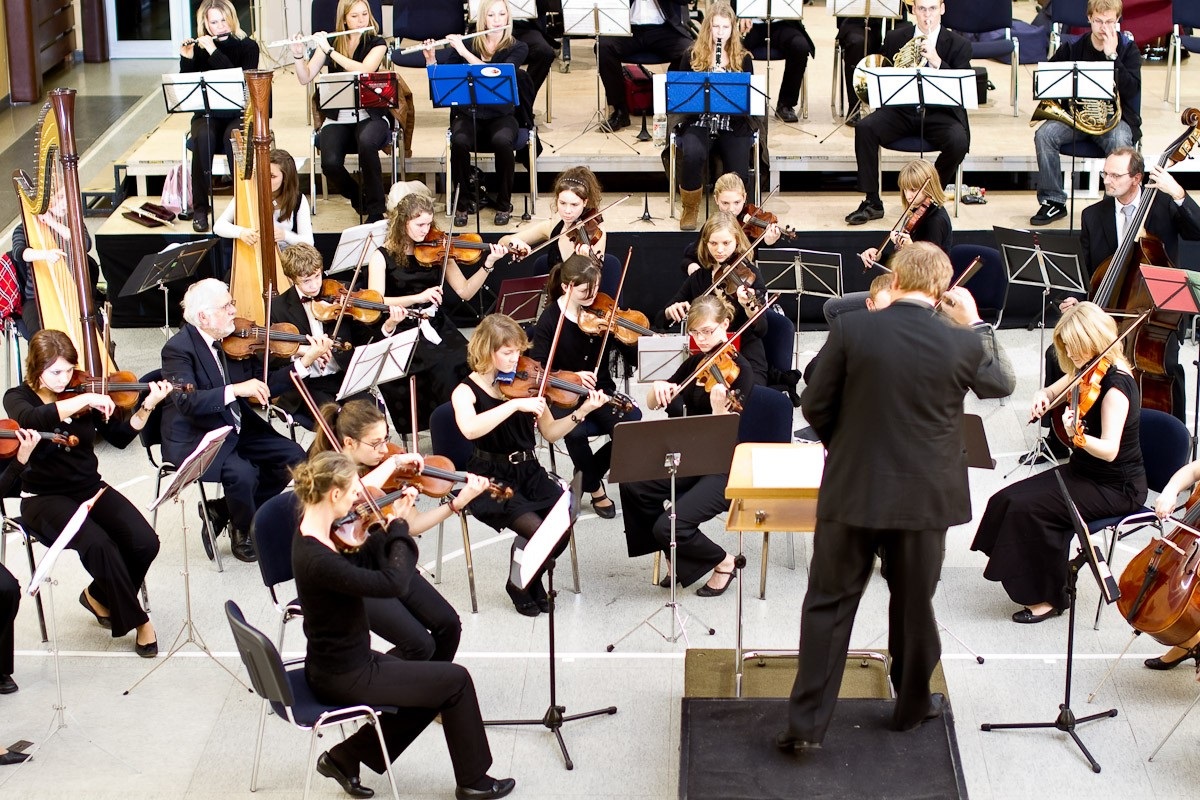 Das Orchester der Musikschule