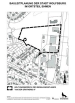 Bebauungsplan An der Gärtnerei II im Ortsteil Ehmen