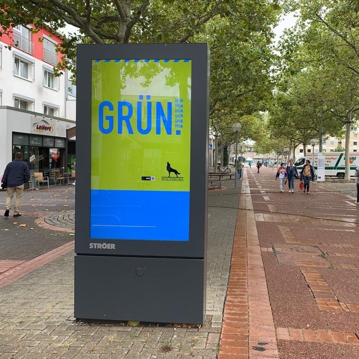 Plakatwerbung City Screen