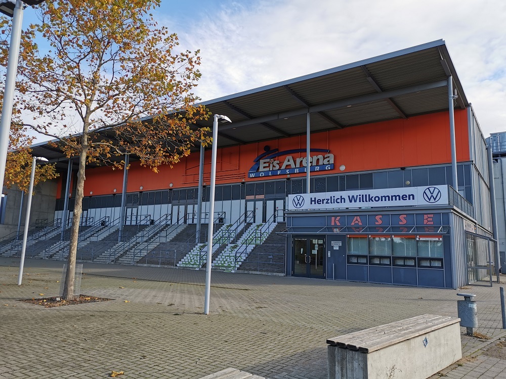 Eis Arena Außenansicht