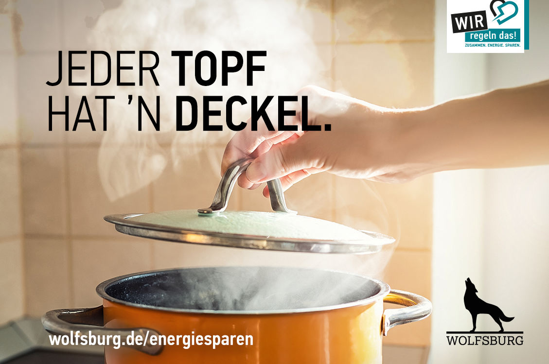 Campaign motif !Jeder Topf hat'n Deckel" (Every pot has a lid)