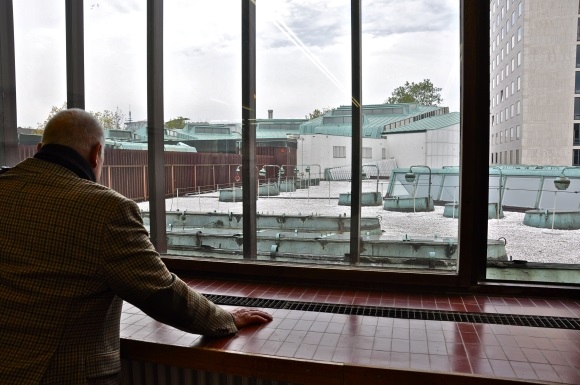 Alvar Aalto Kulturhaus - Blick auf die Dachlandschaft