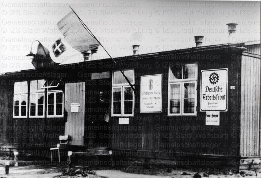 Baracke des Lagerführers, Foto: Fritz Heidrich