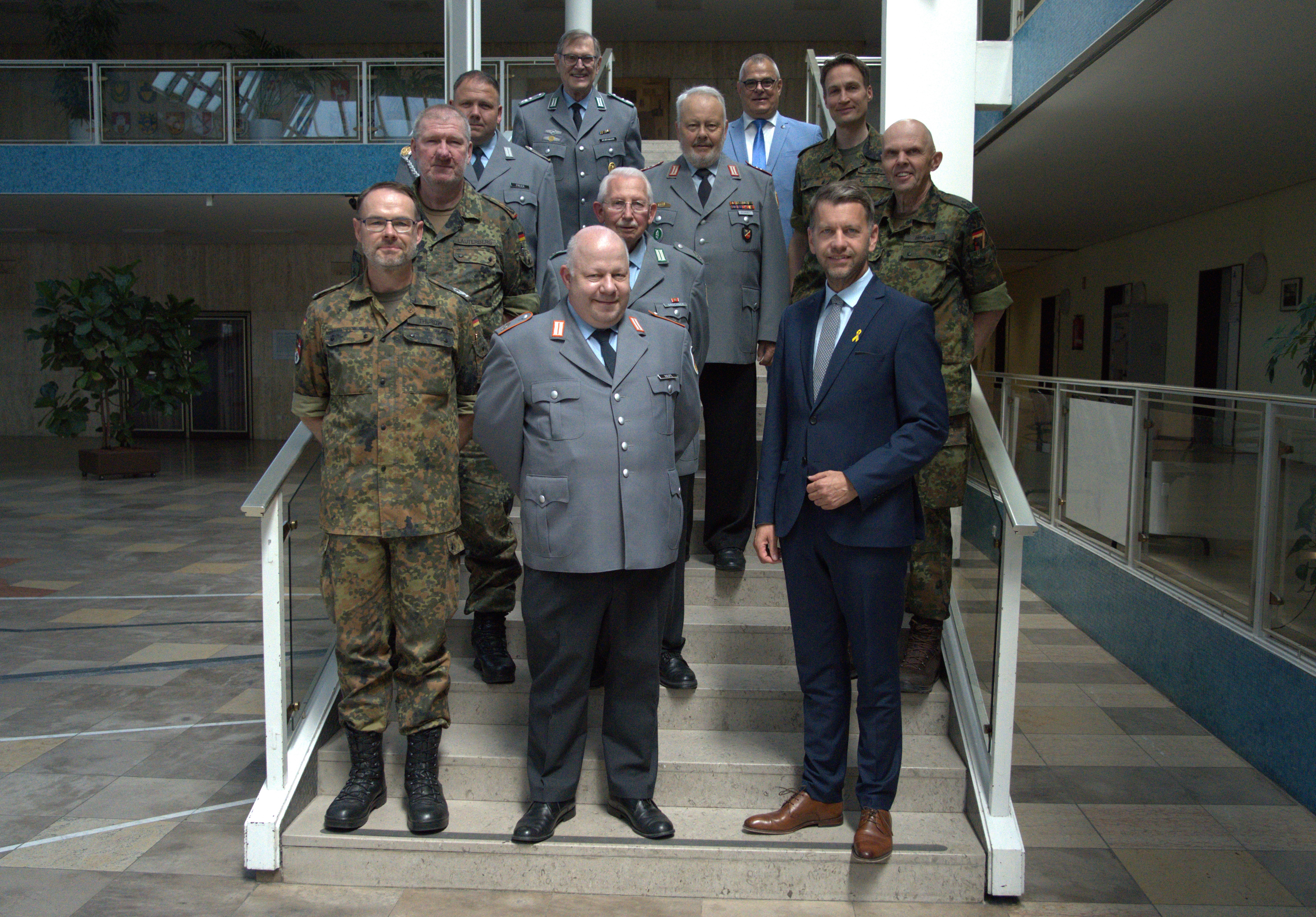 Empfang der Reservistenkameradschaft