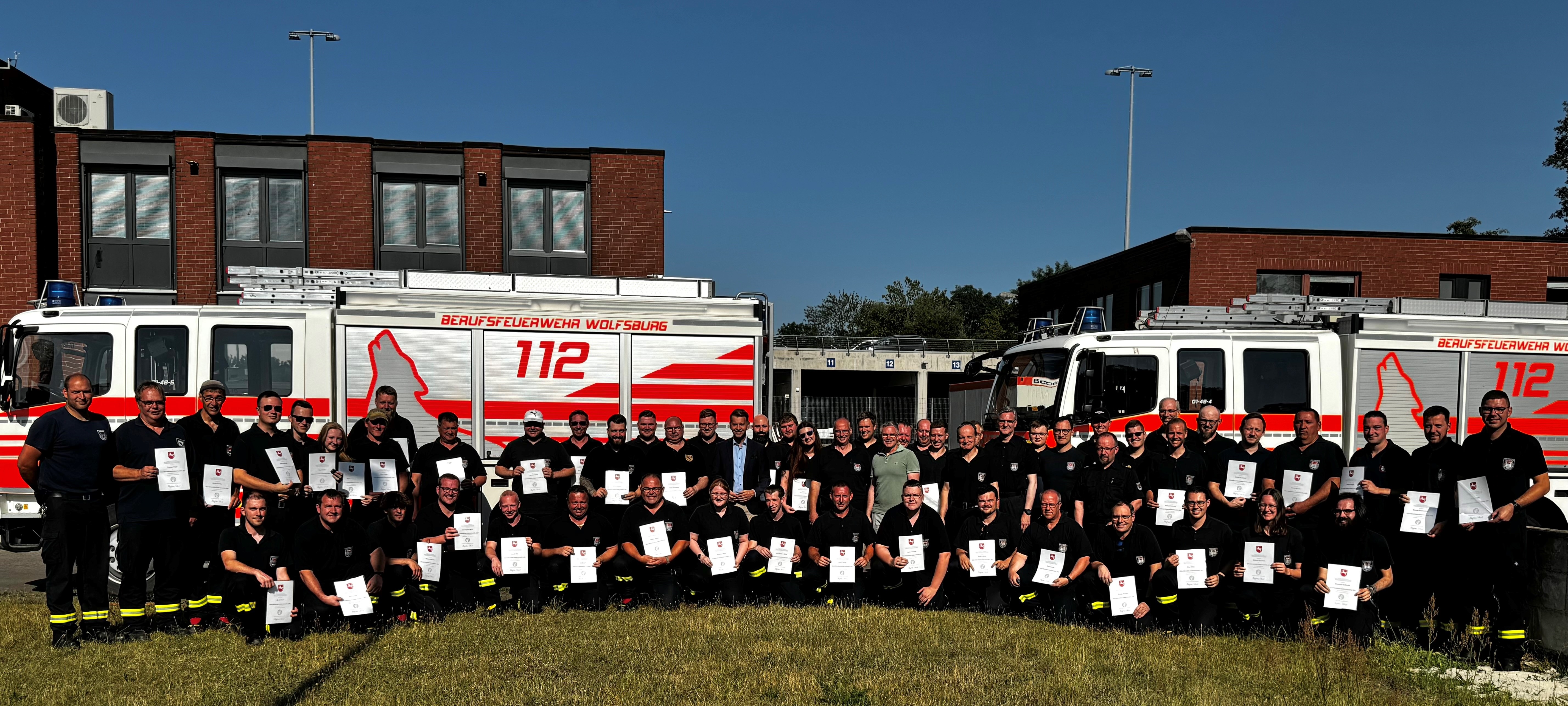 Gruppenfoto der Ehrennadel-Verleihung
