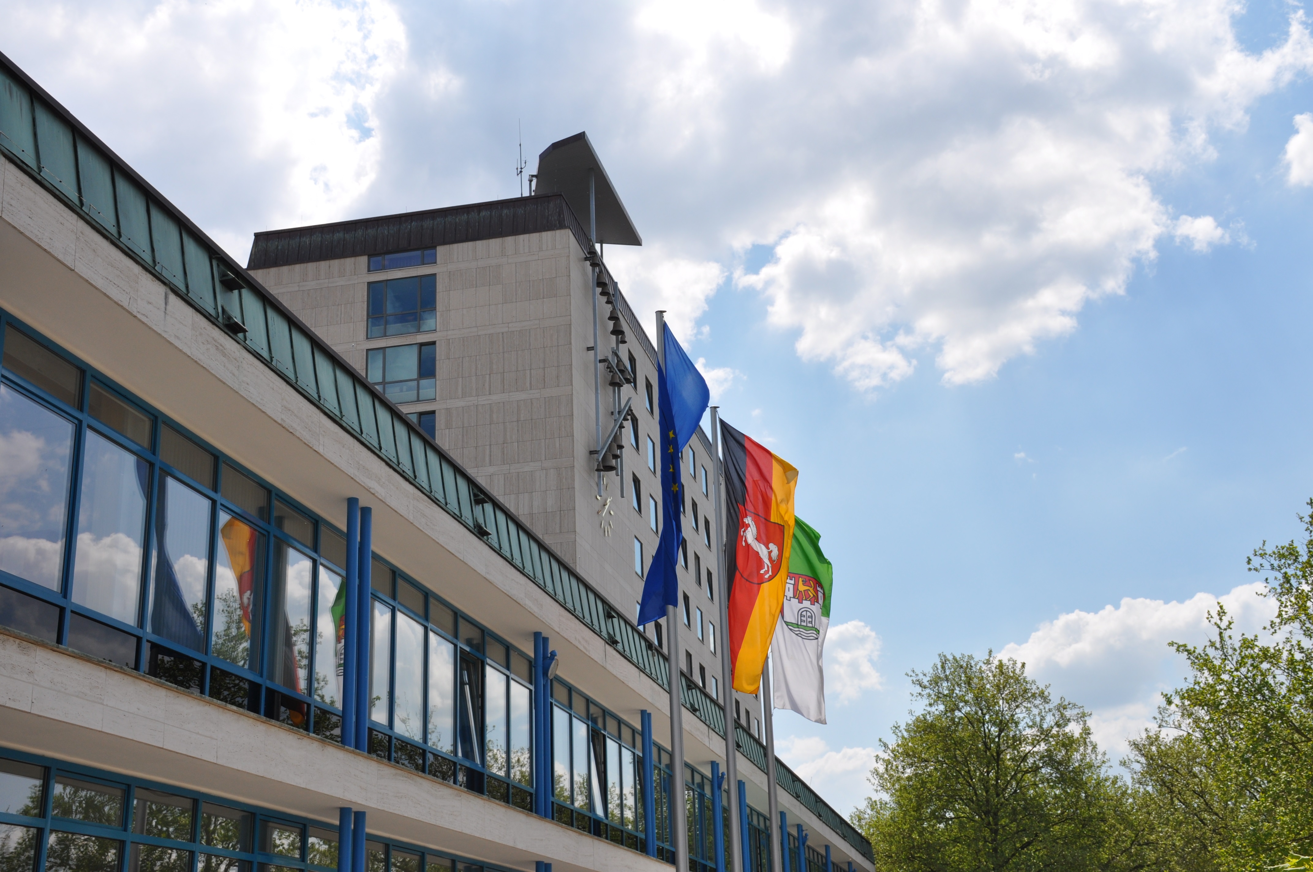 Die Rathausfront