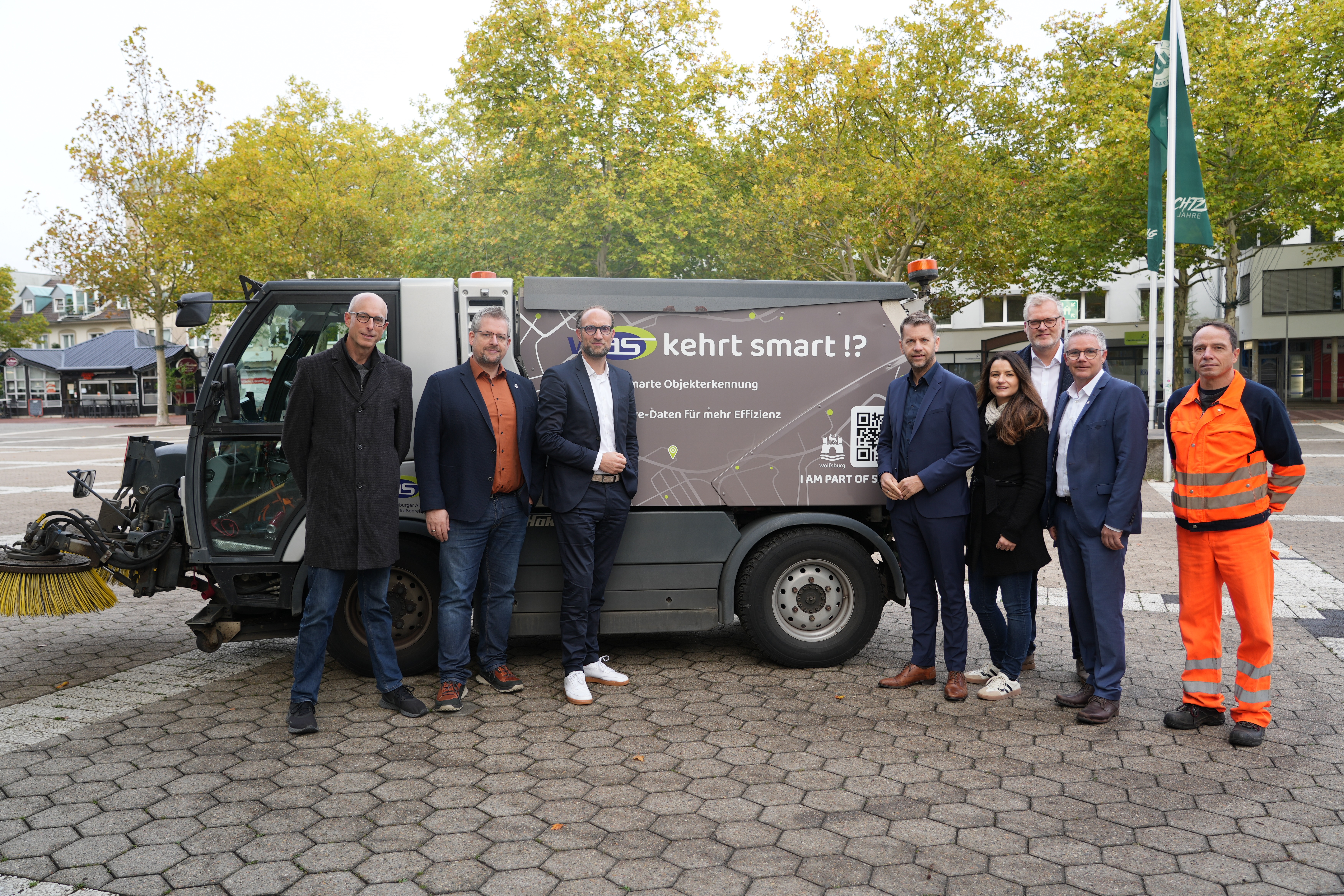 Die smarte Kehrmaschine