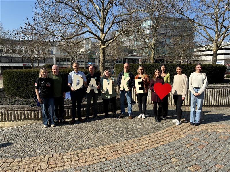 Pflanzaktion Vergissmeinnicht