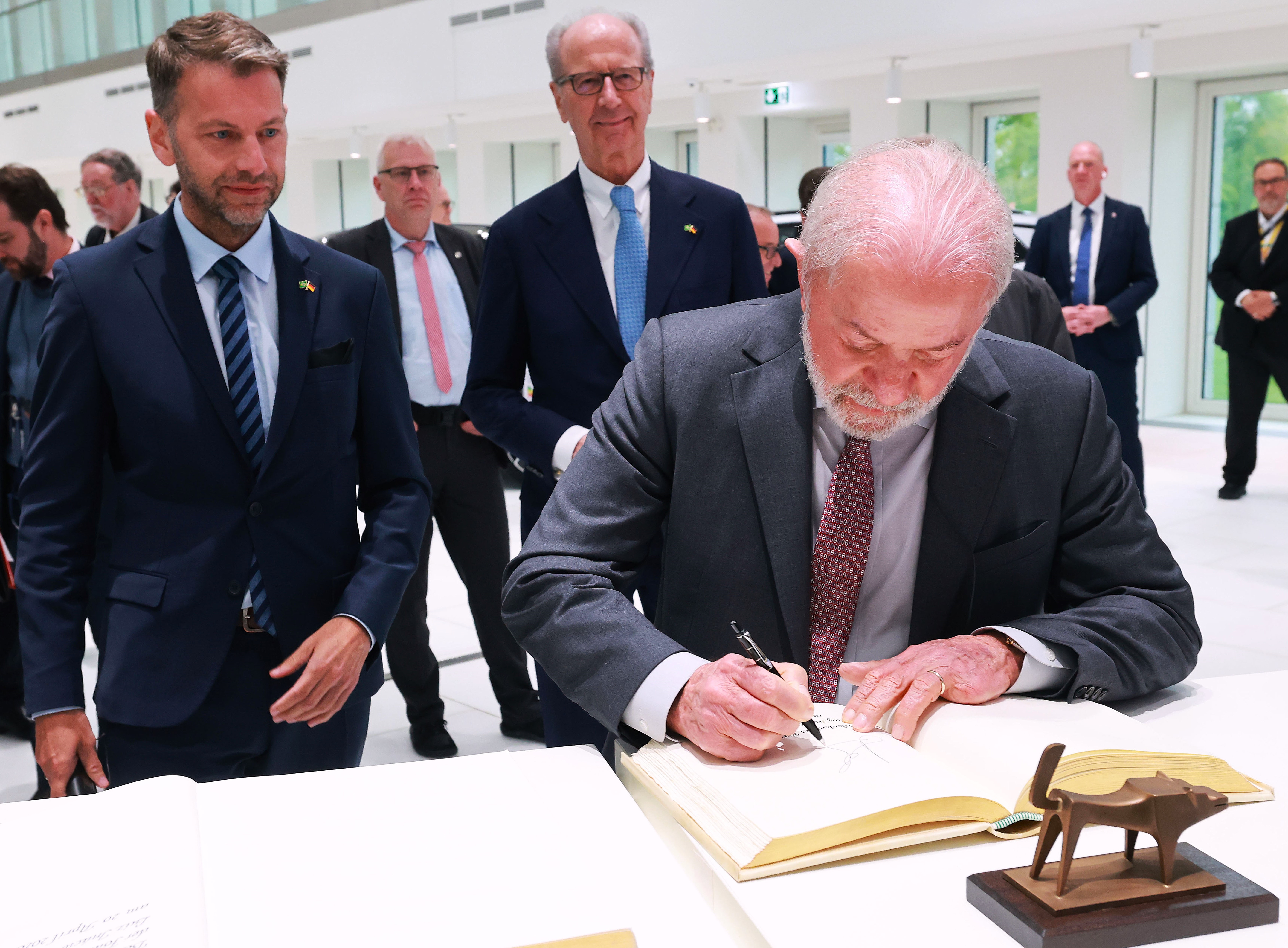 Zum Artikel über den Besuch des Brasilianischen Präsidenten