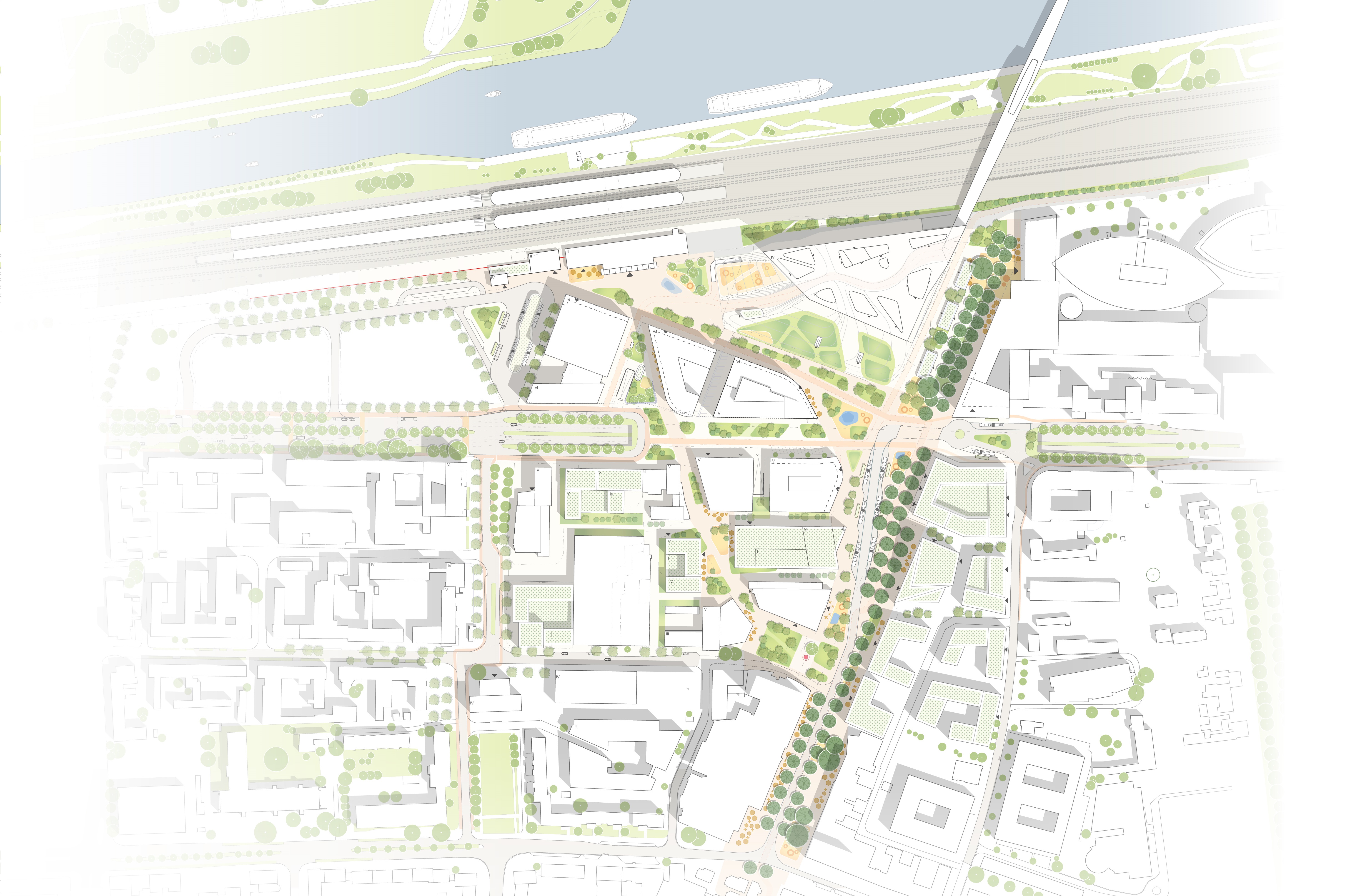 Visualisierung Lageplan