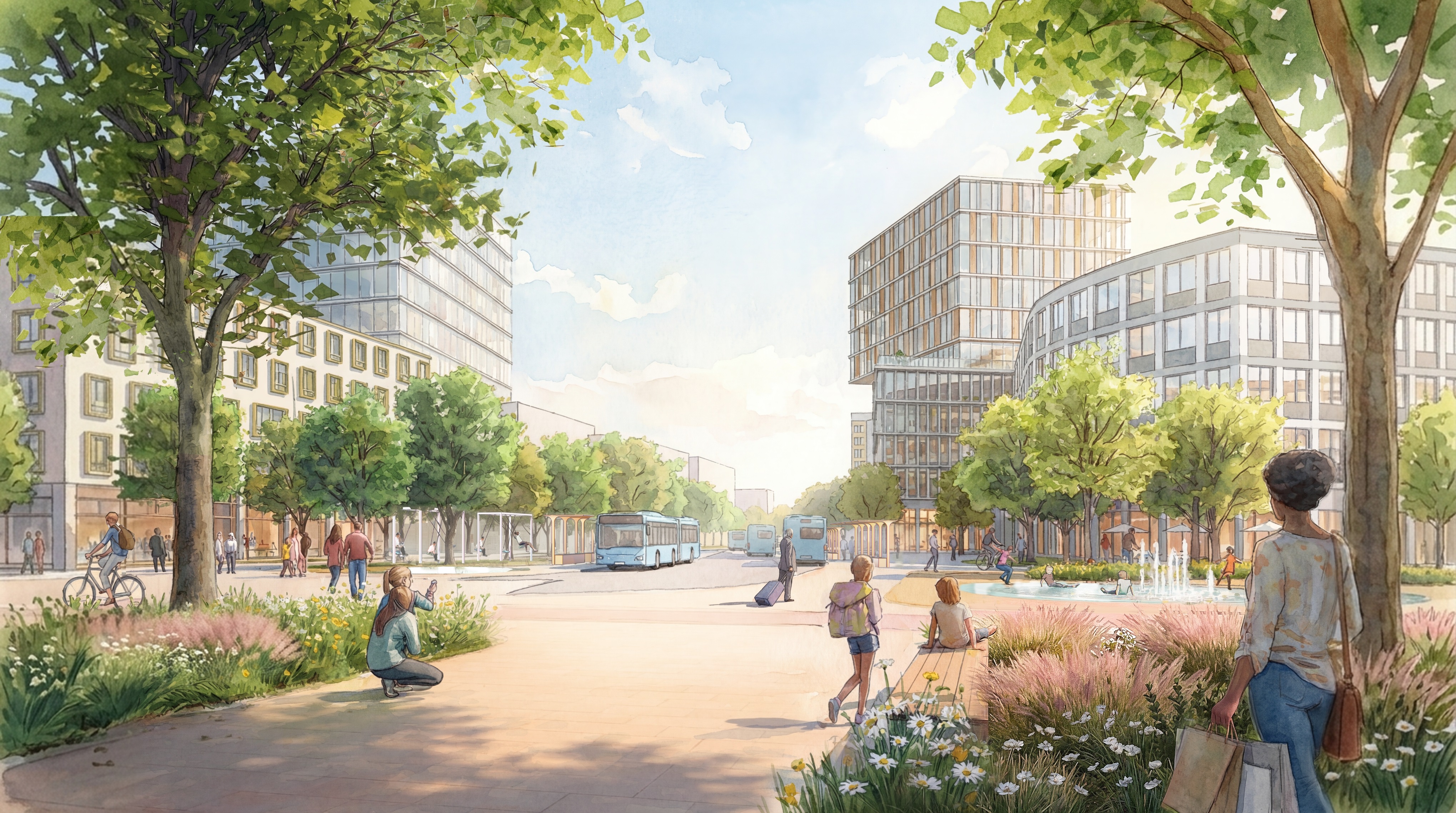 Visualisierung III_Porschestraße Nord