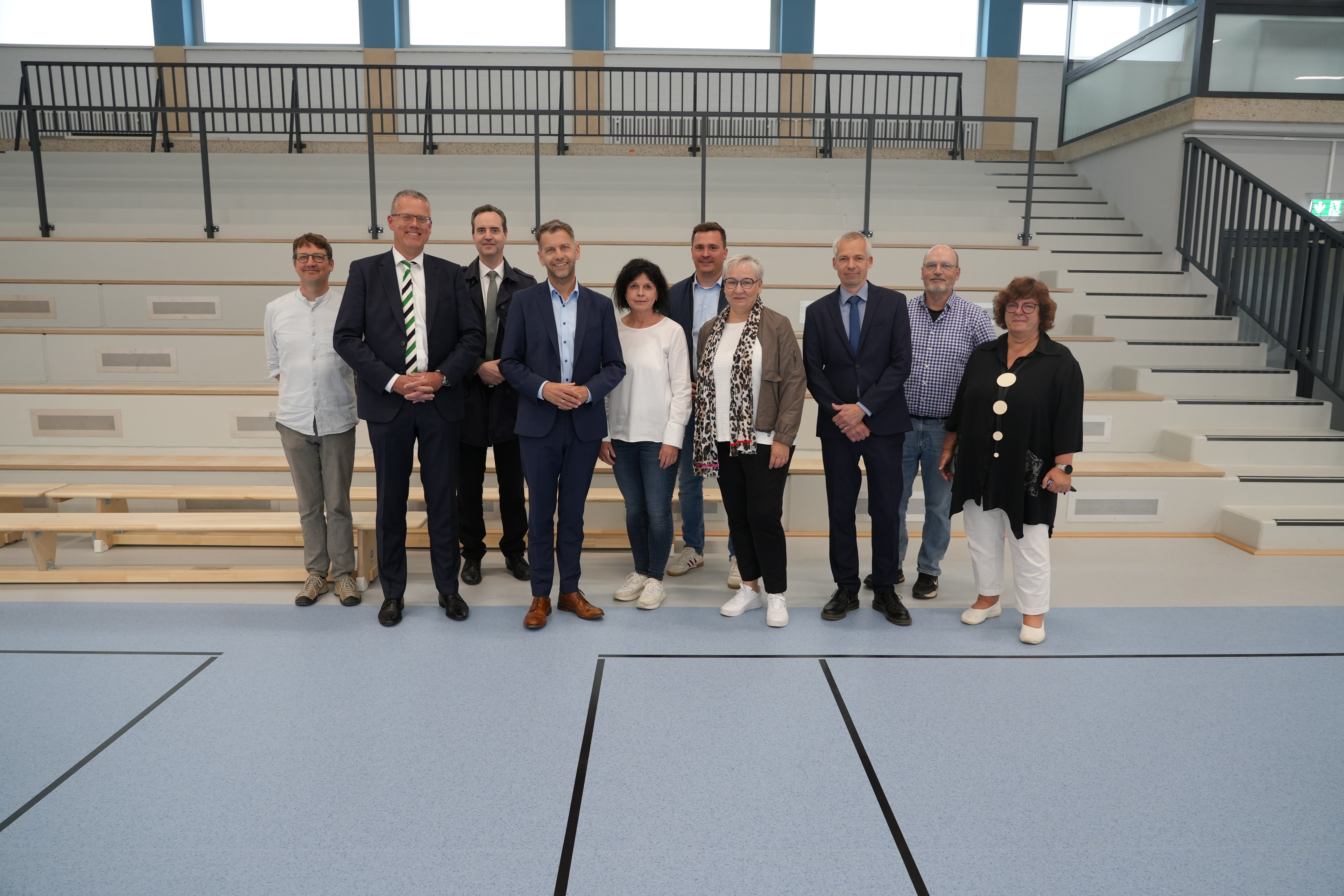 Eröffnung der Sporthalle Vorsfelde