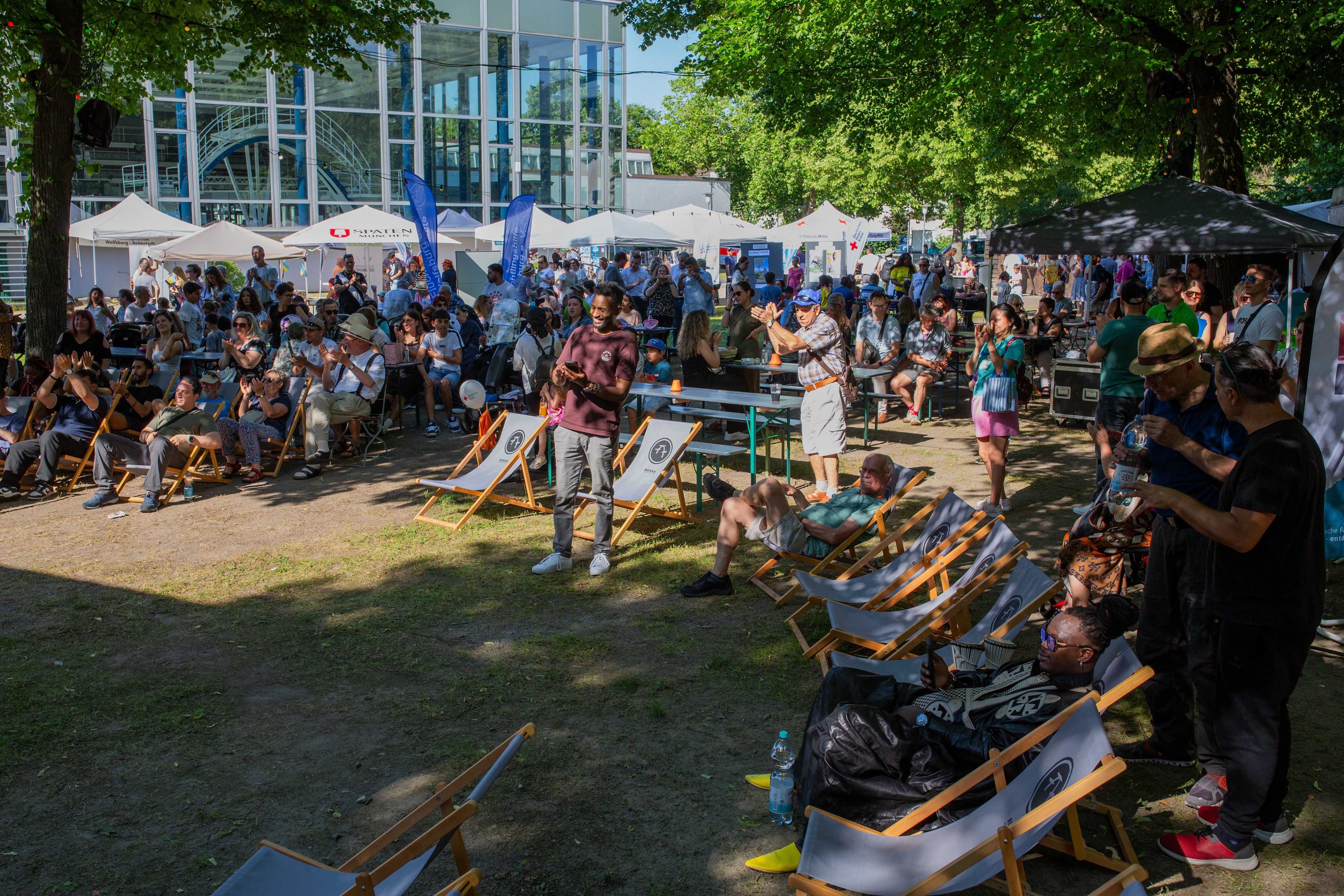 Impressionen vom Weltgeflüchtetentag in Wolfsburg
