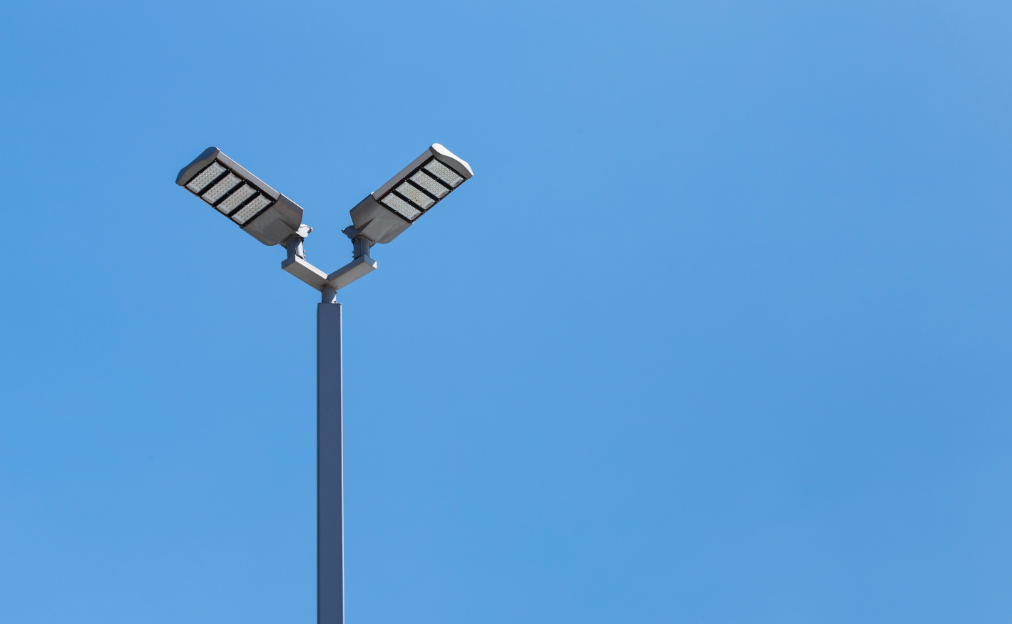 Ein LED-Flutlicht