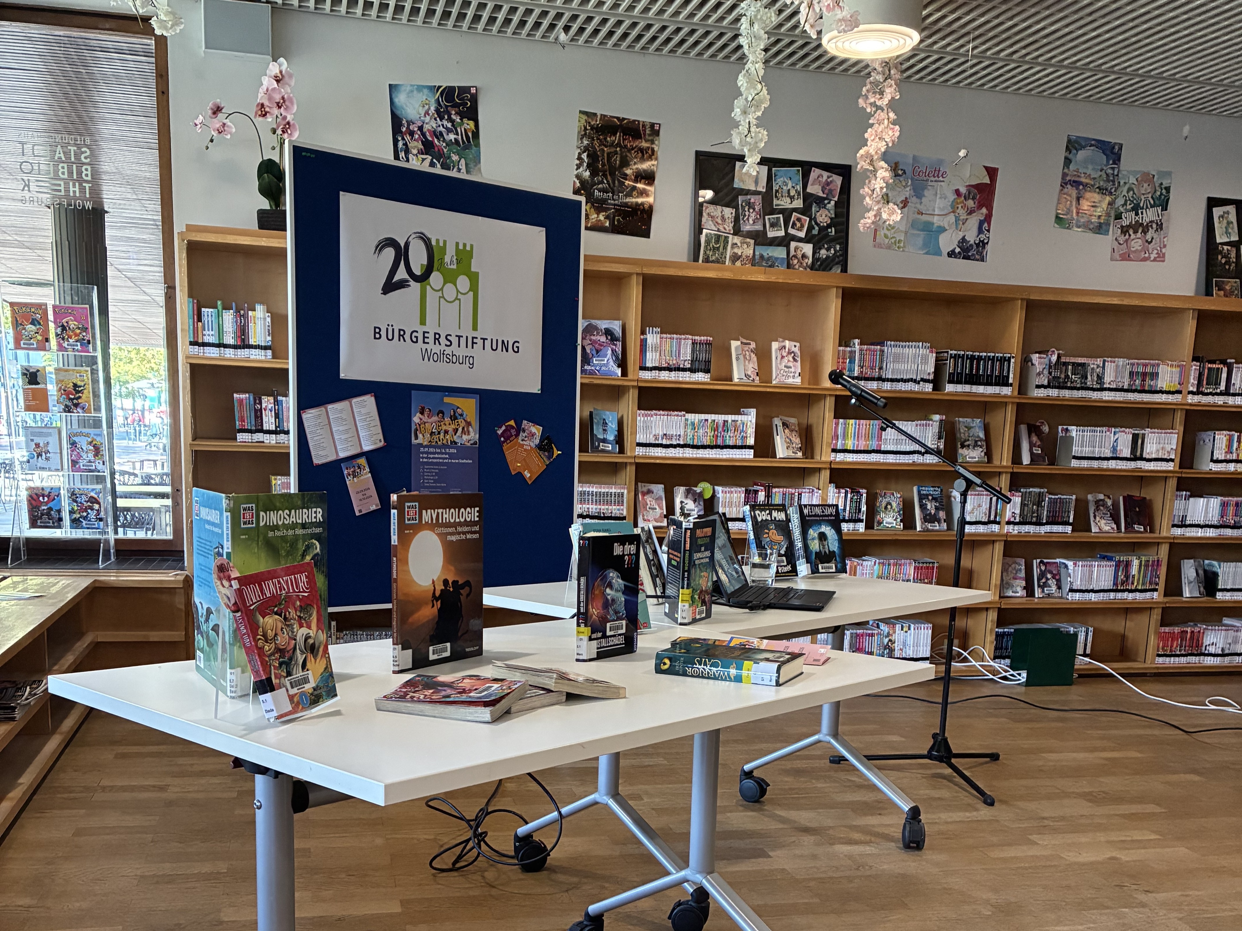 Aufnahme aus der Stadtbibliothek