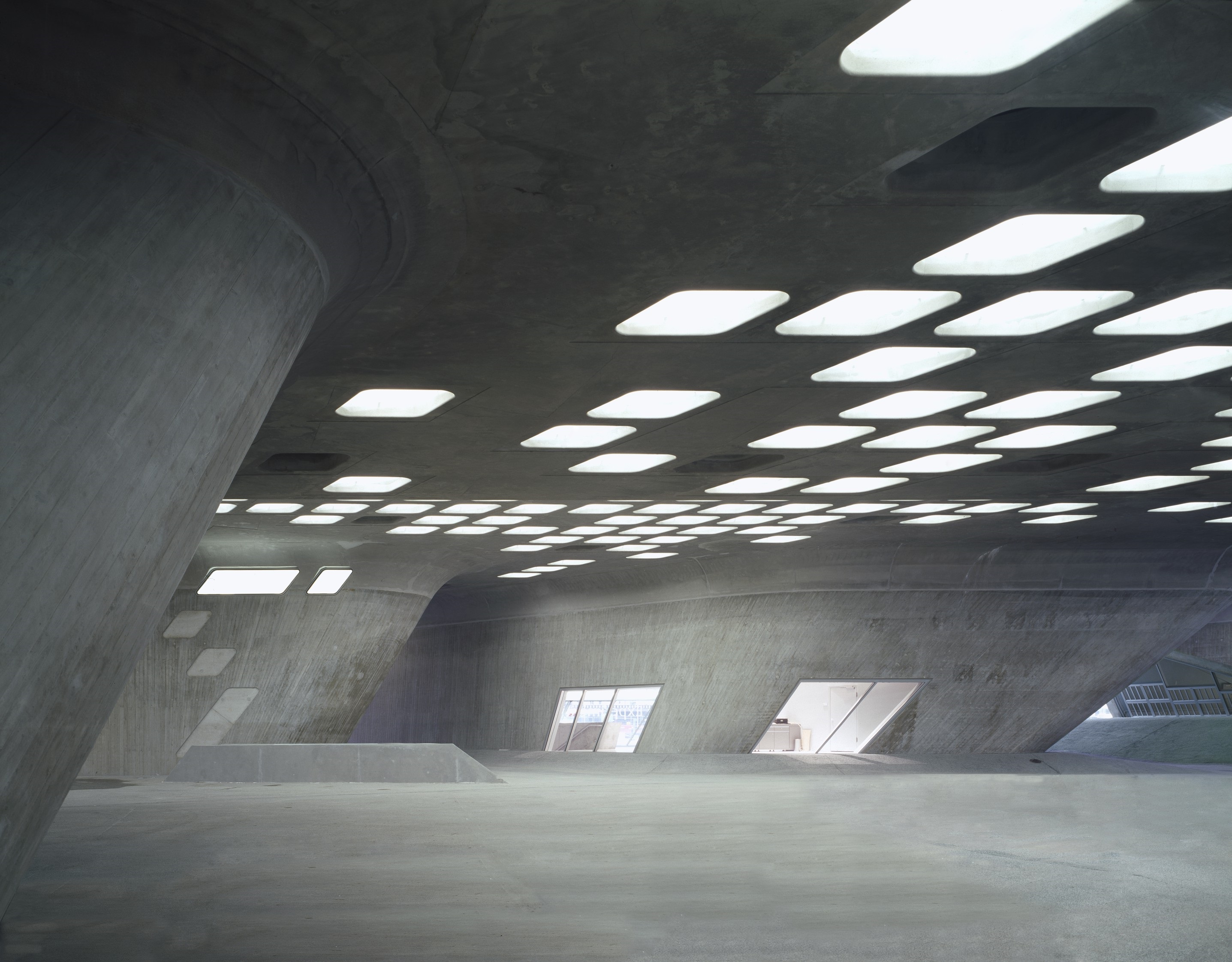 Phaeno (Zaha Hadid), Foto: Roland Halbe