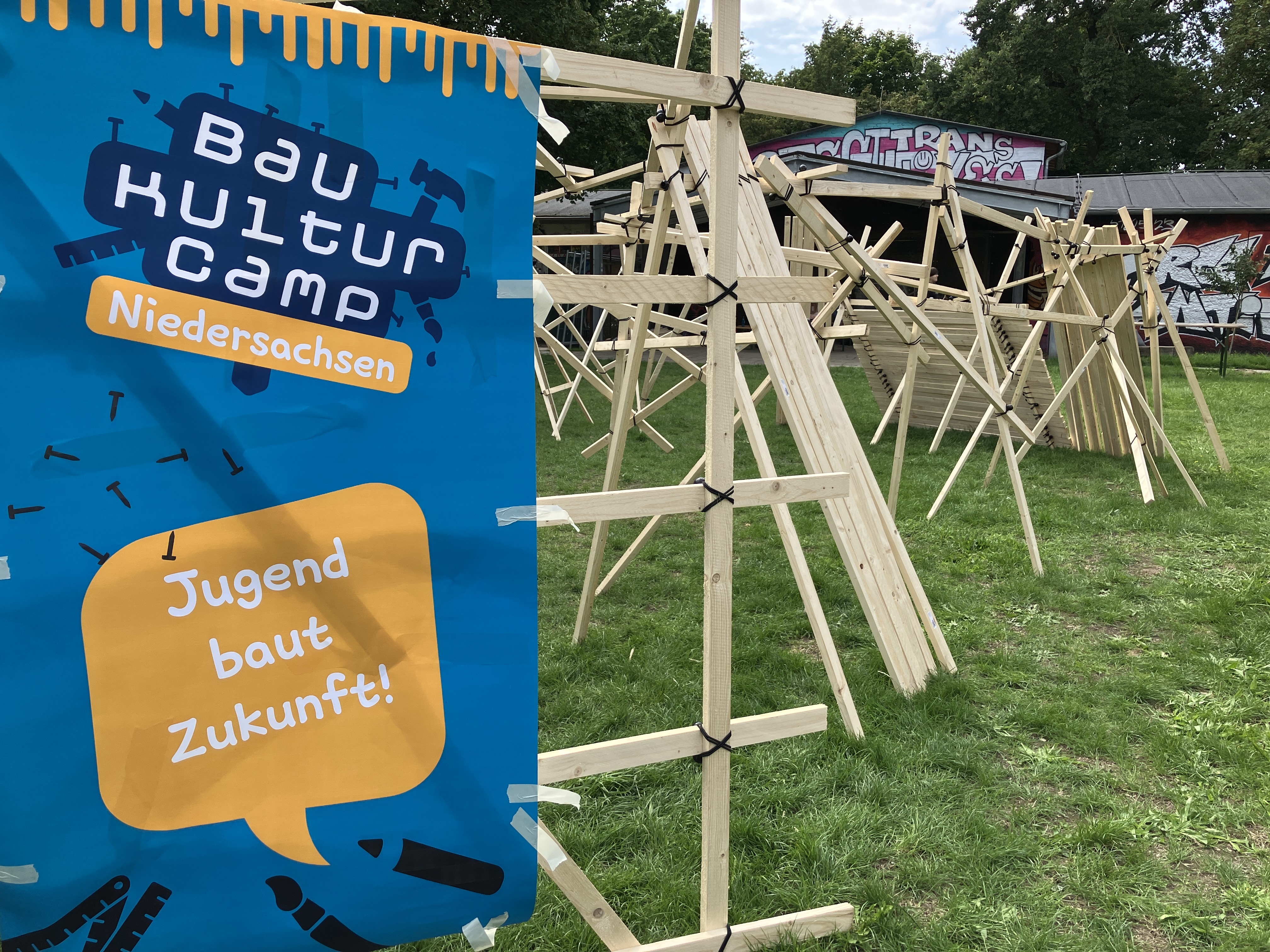 Impression of the Baukulturcamp