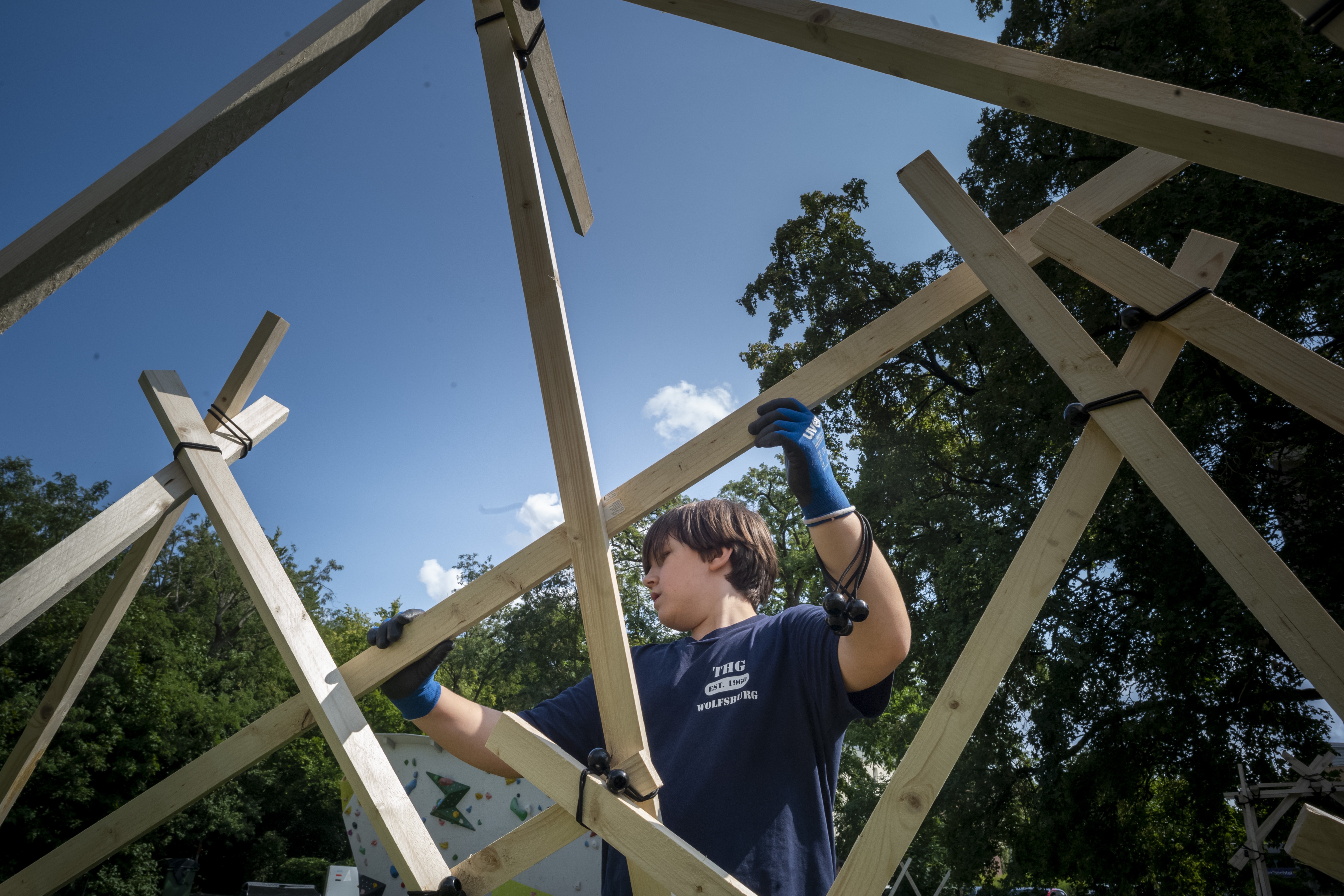 Impression of the Baukulturcamp