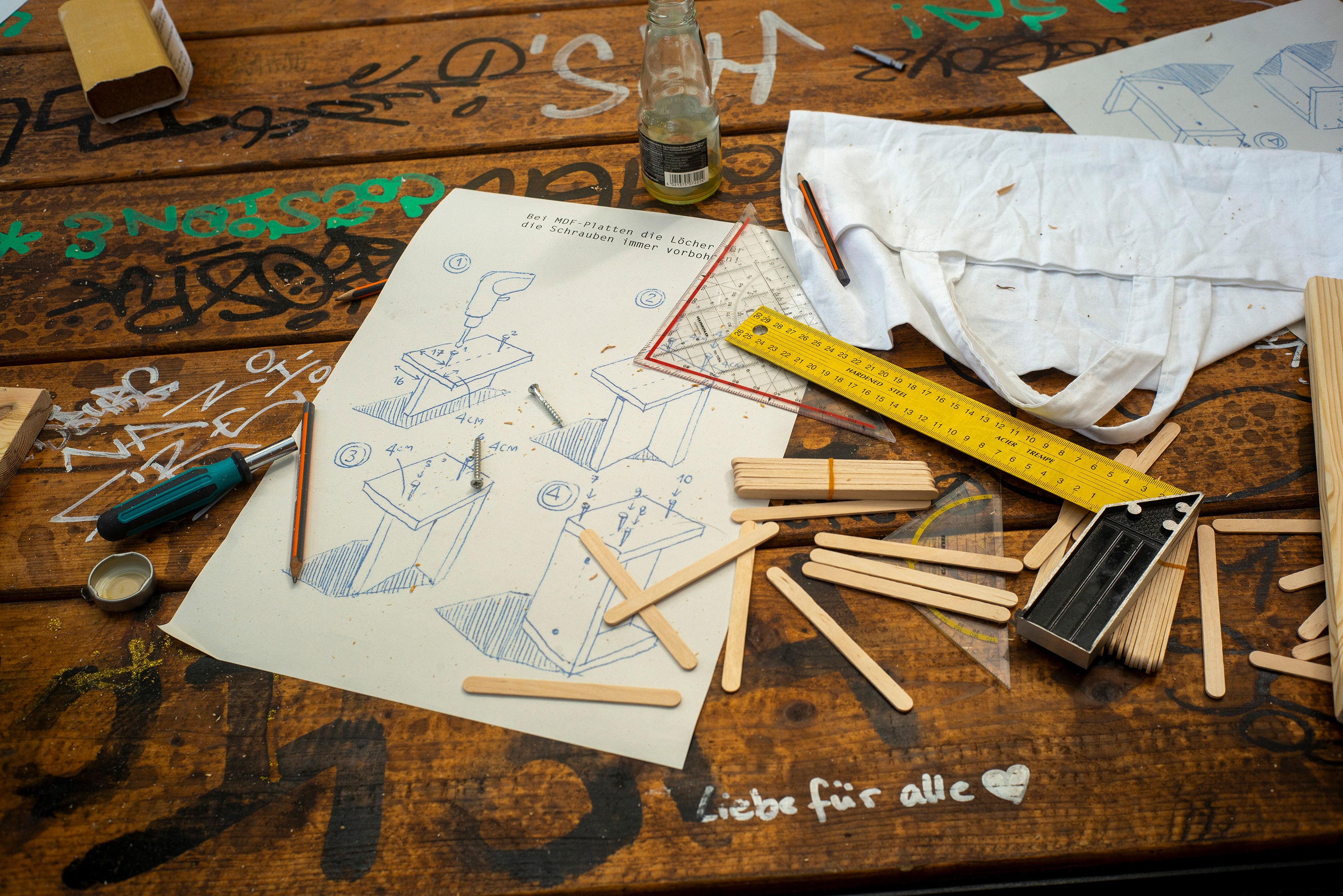 Impression of the Baukulturcamp