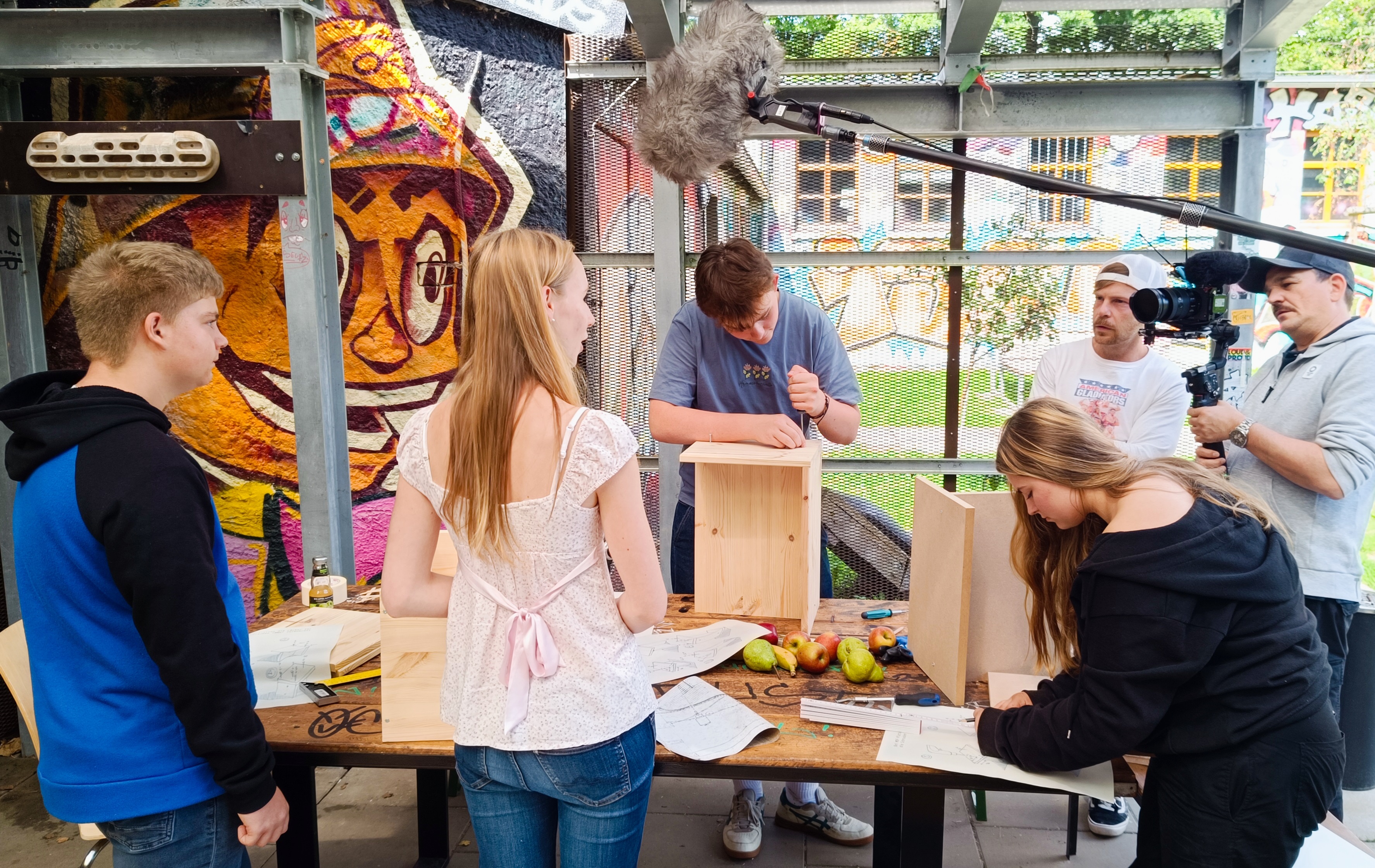 Impression of the Baukulturcamp