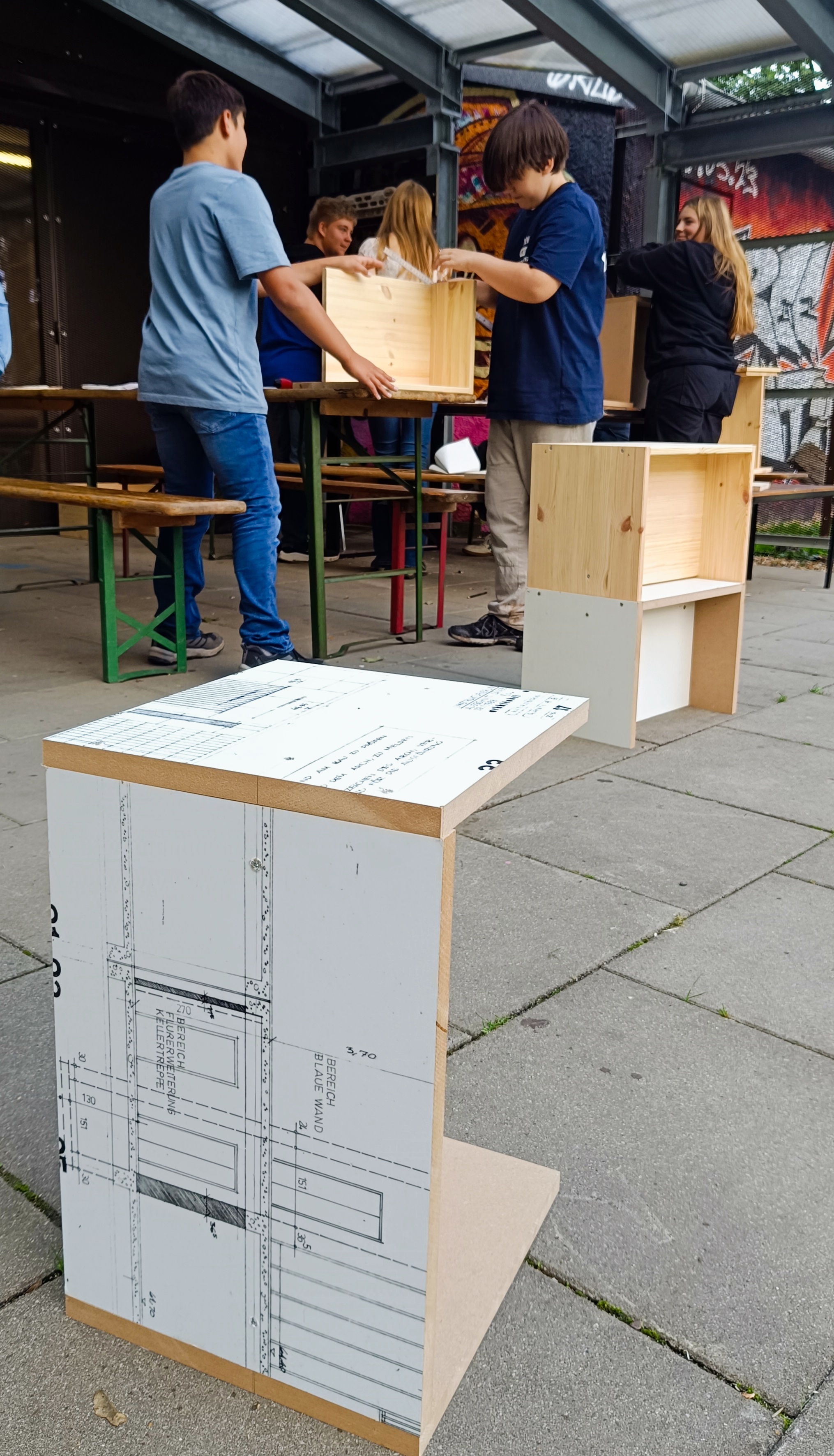 Impression of the Baukulturcamp