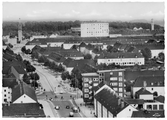 Blick auf die Goethestraße