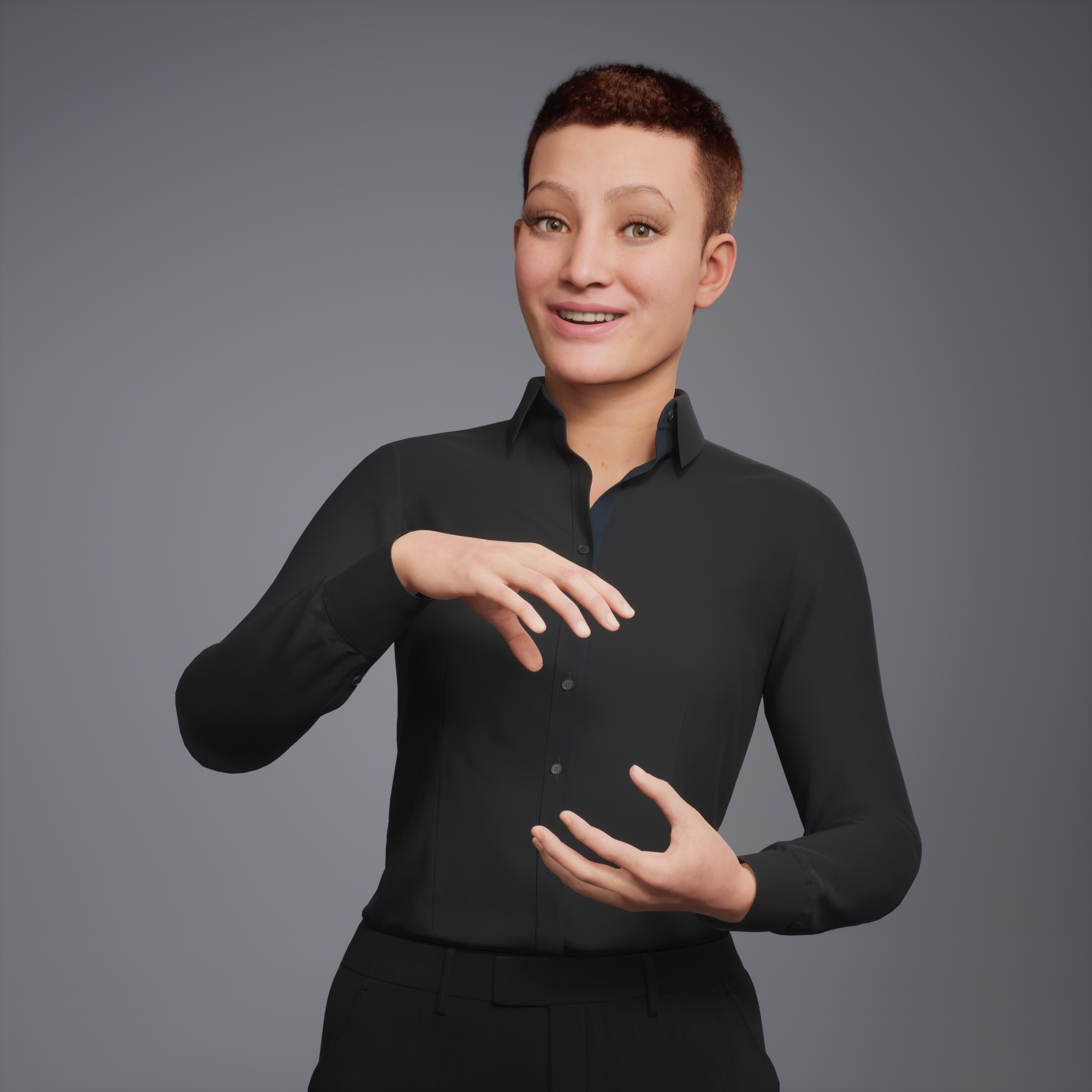 Der Gebärdensprach-Avatar