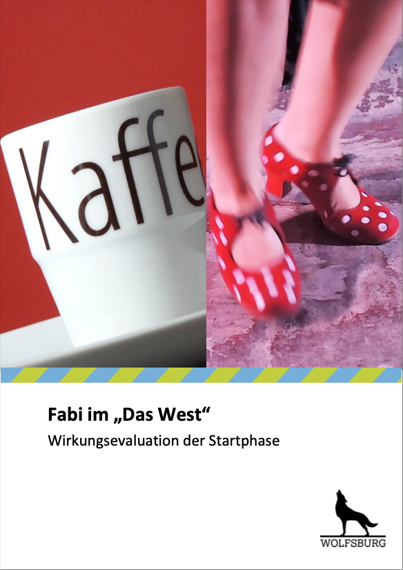 Titelseite Fabi im Das WEST mit Fotos Kaddeetasse und Tanzschuhen