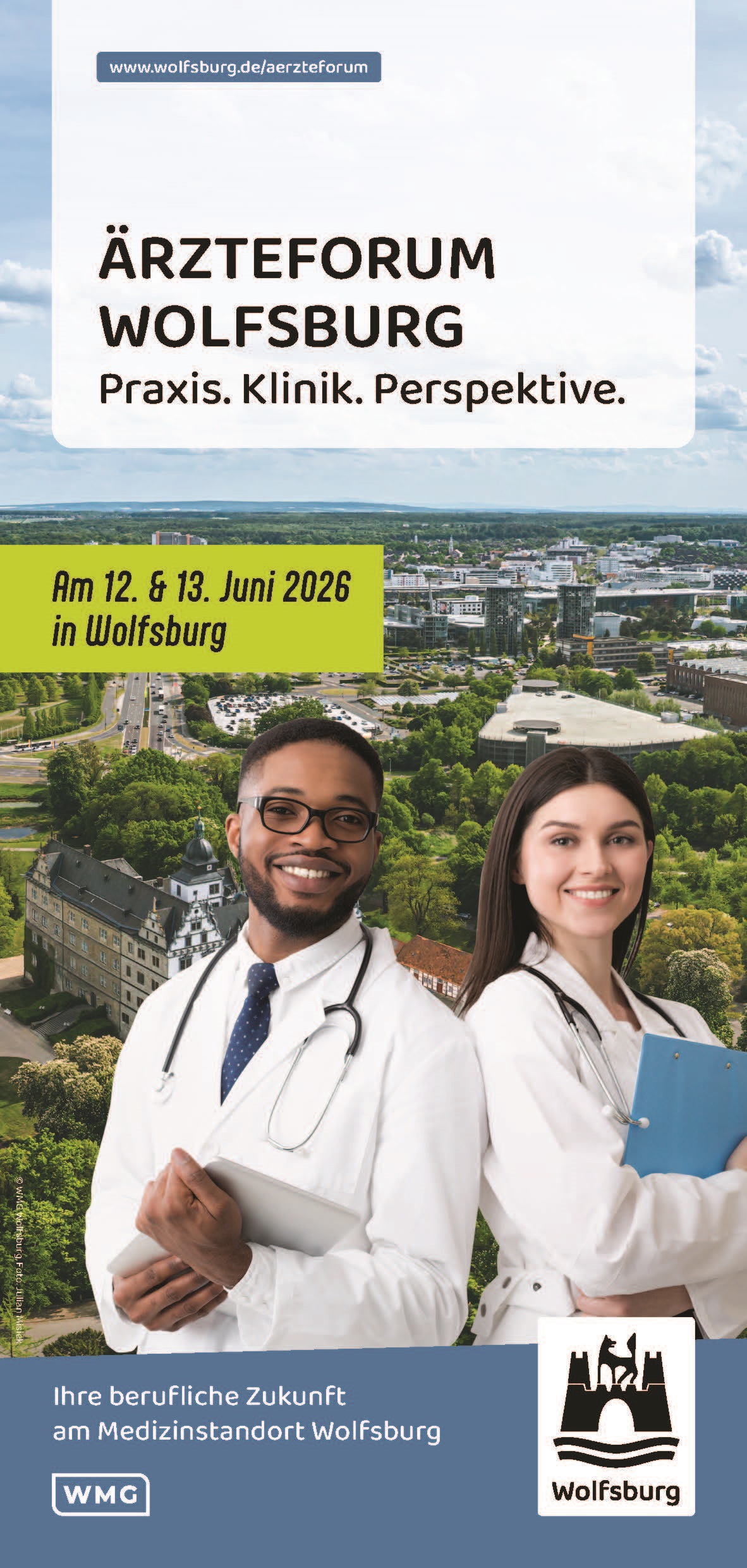 Schmuckbild: Titelblatt des Flyers "Ärzteforum"