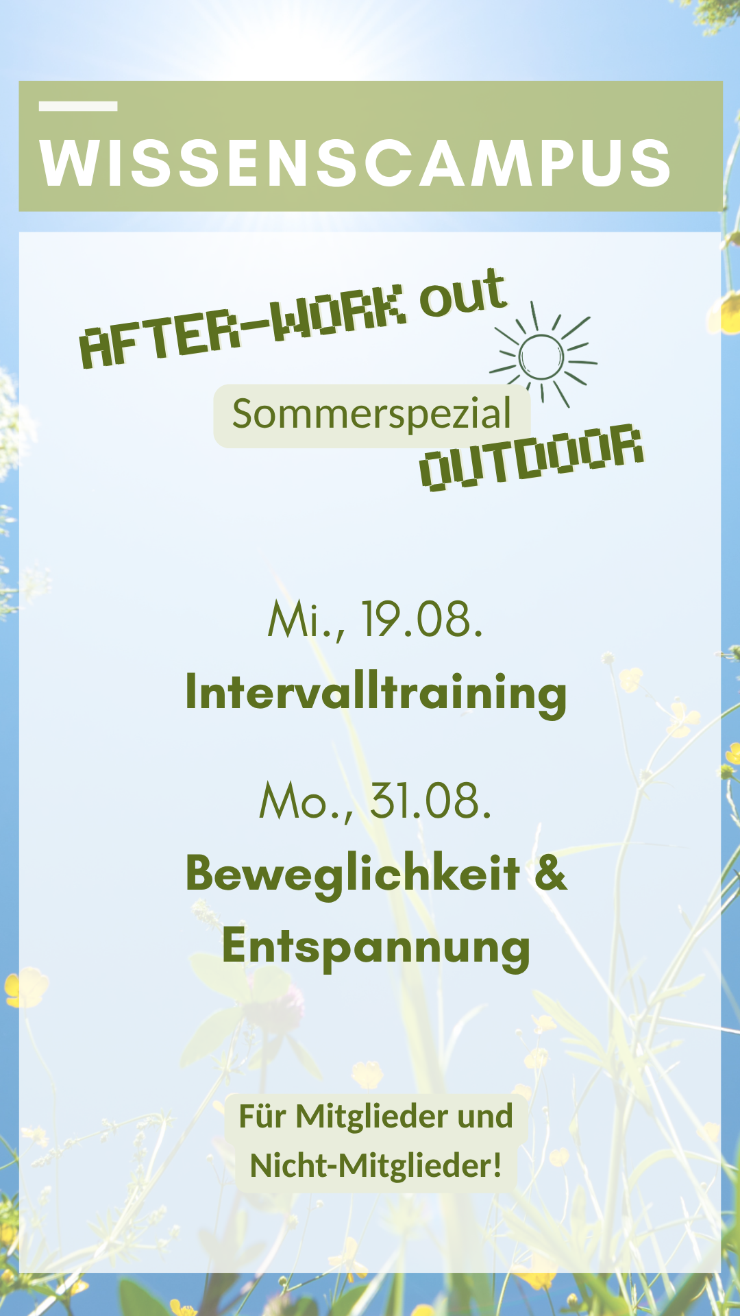 Schmuckbild: Plakat zum Sommerspecial