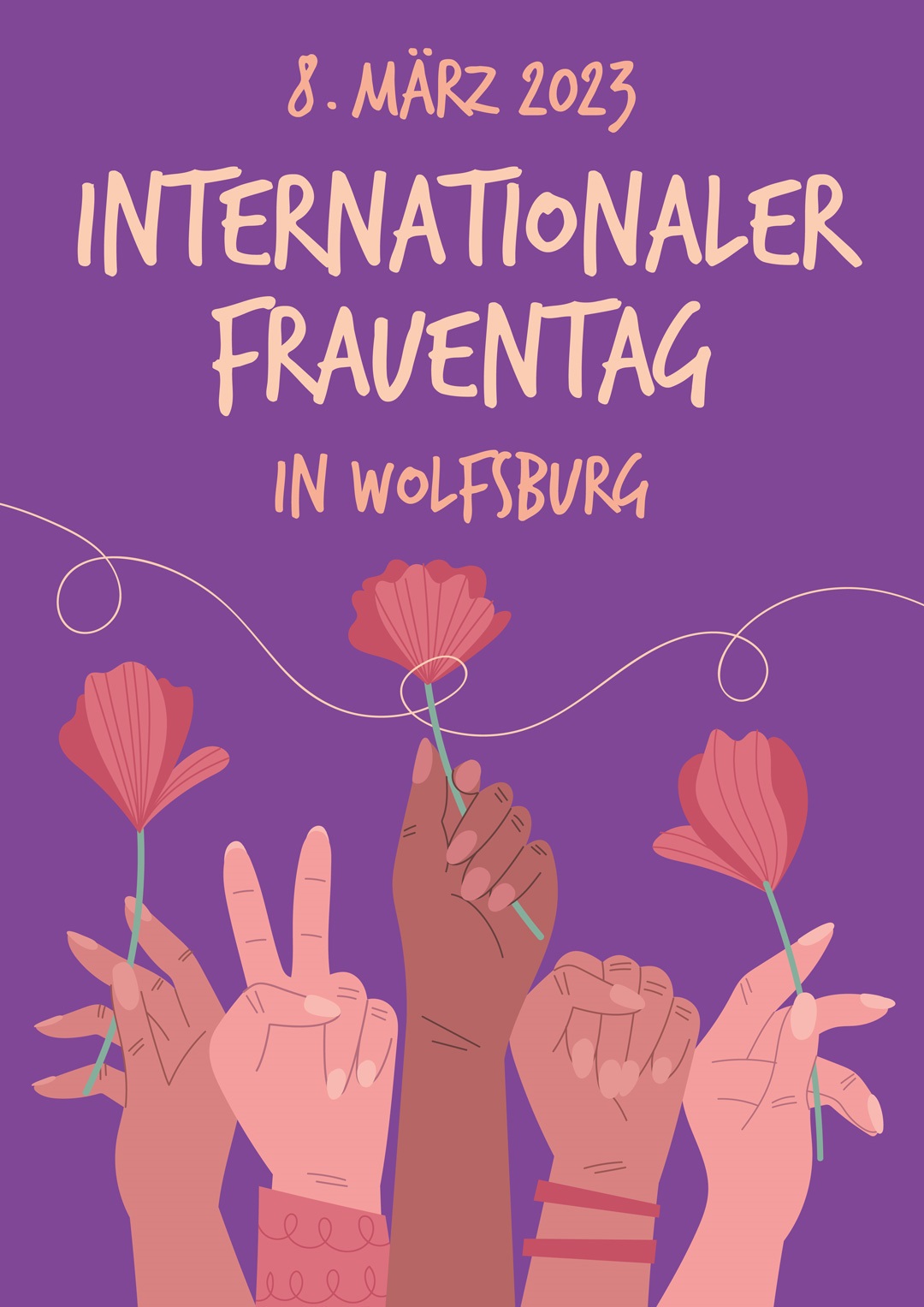 Poster zum Internationalen Frauentag
