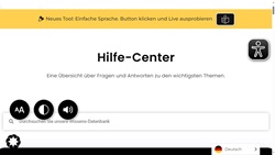Das Hilfecenter von Eye-Able mit der Übersicht der Fragen und Antworten zu den wichtigsten Themen
