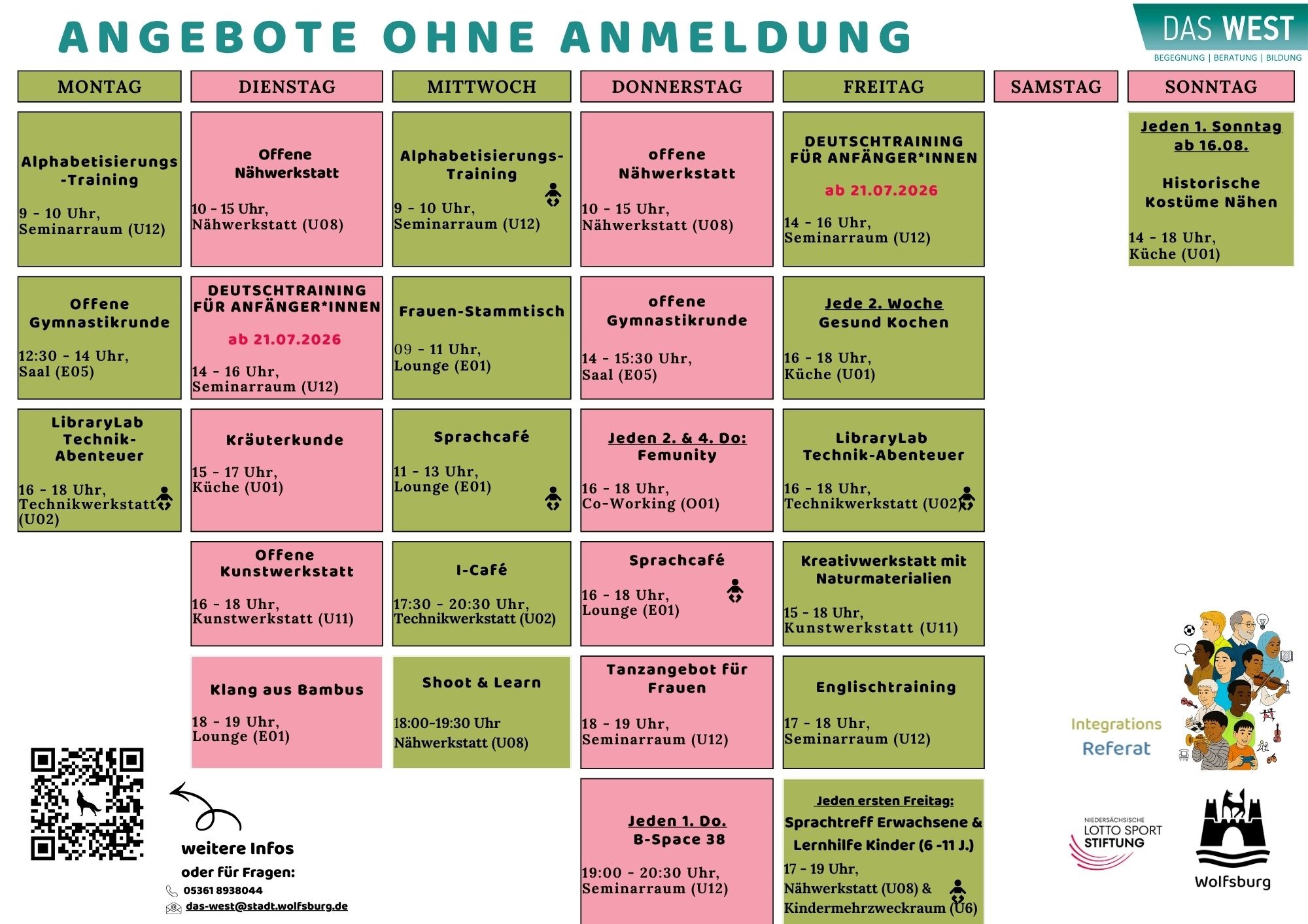Schmuckbild der Angebotsübersicht ohne Anmeldung