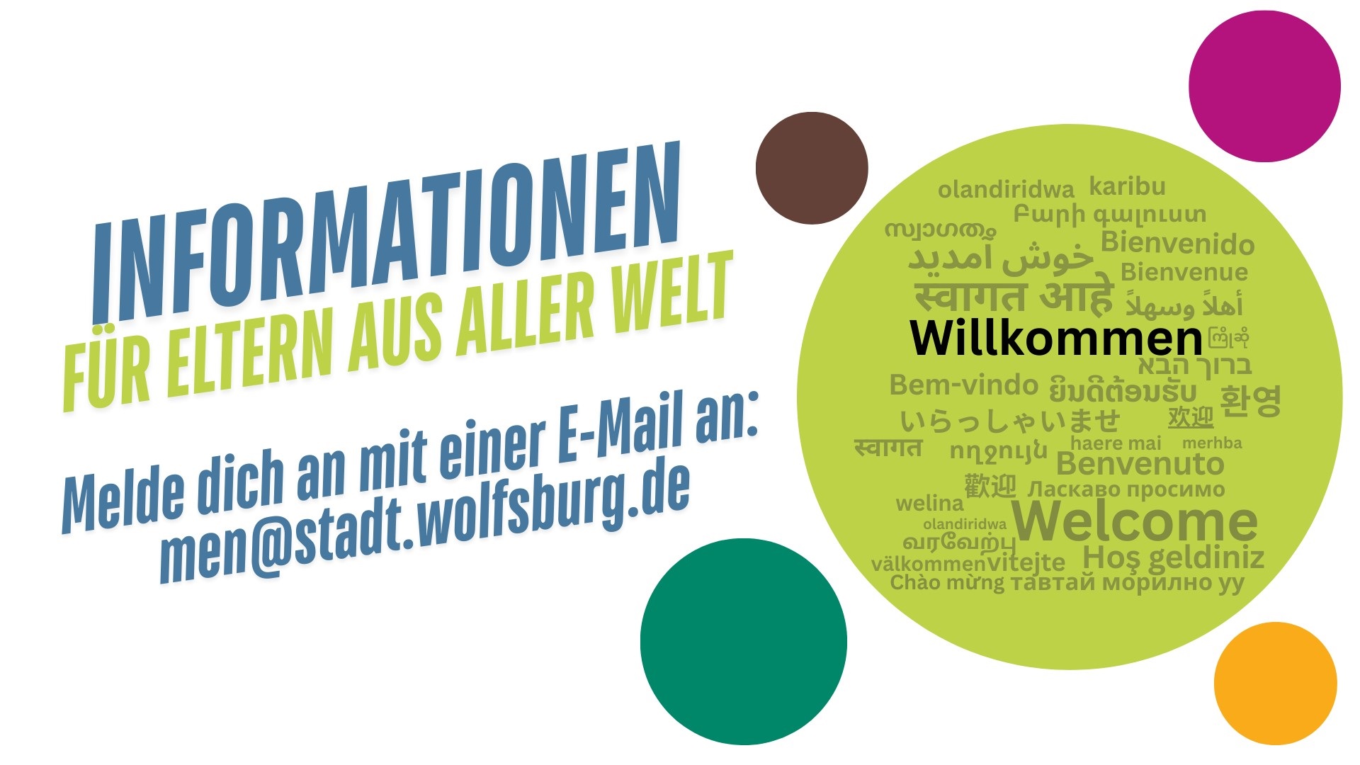 Aufruf zur Newsletter-Anmeldung