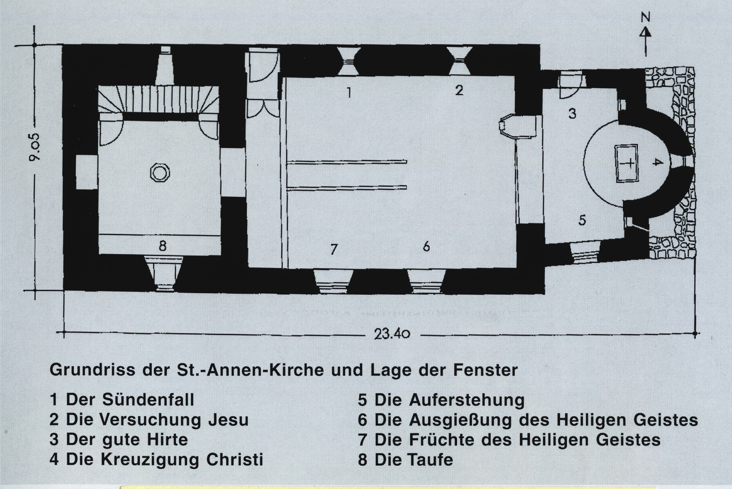 Wolfsburg-Hesslingen. Ev.-luth. Kirche St. Annen, Der Kirchenvorstand der Ev.-luth. Kirchengemeinde St. Annen, Passau 2002