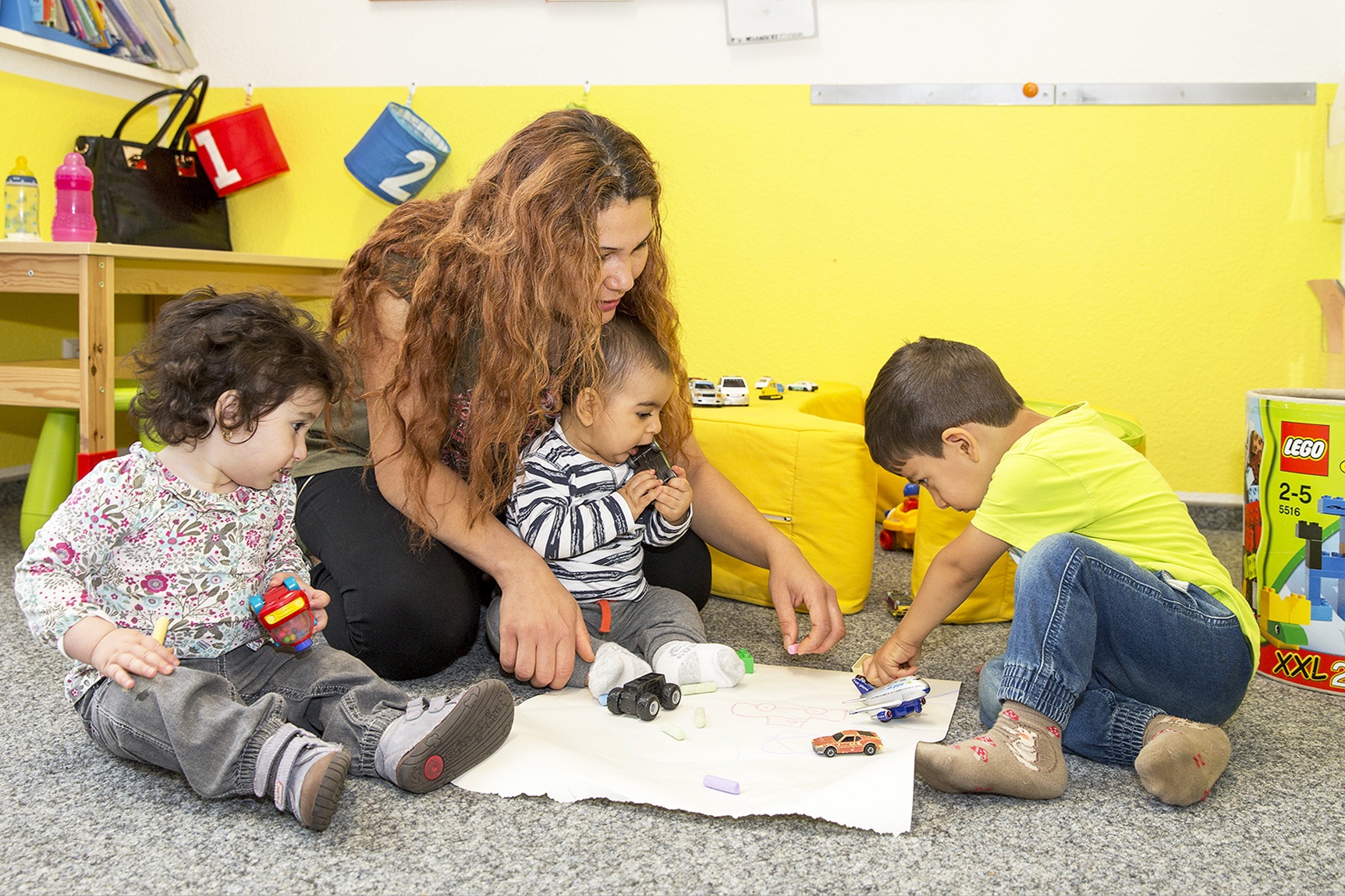 Childcare district mothers