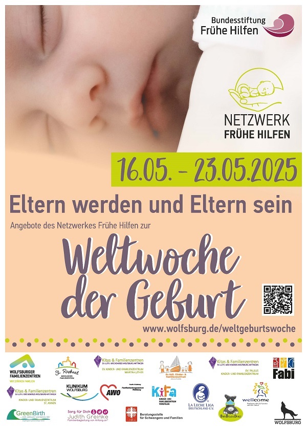 Plakat zur Weltwoche der Geburt