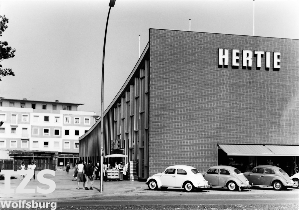 View of the market hall from the east, ca. 1965