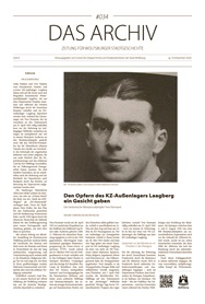 Titelseite von DAS Archiv Ausgabe 33 August 2025
