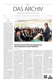 Titelseite von DAS Archiv Ausgabe 33 August 2025