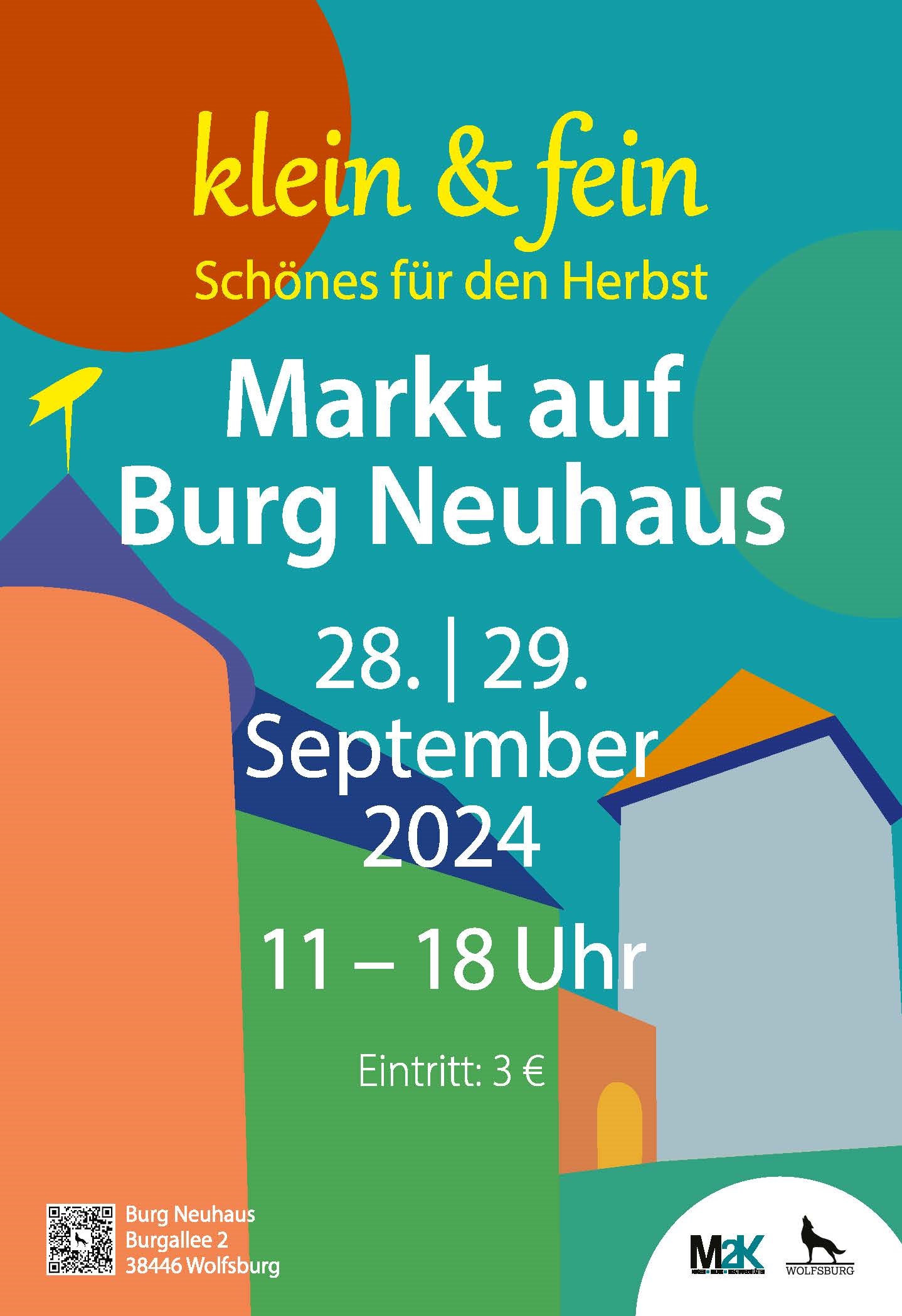 Klein und fein Plakat