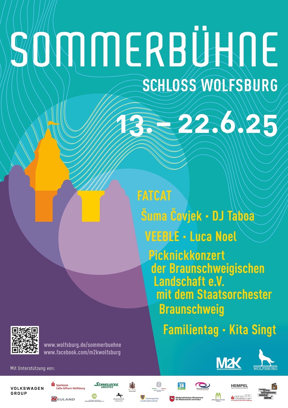 Plakat der Sommerbühne 2025