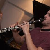 Magnus Maaß on the clarinet