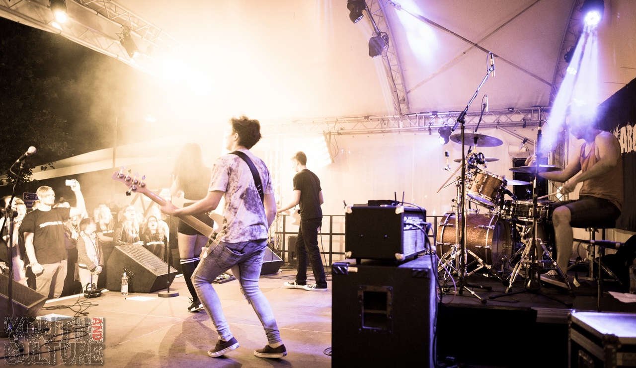 Crowd Above Nine live beim Tag der Niedersachsen 2017; Foto: Lars Hung