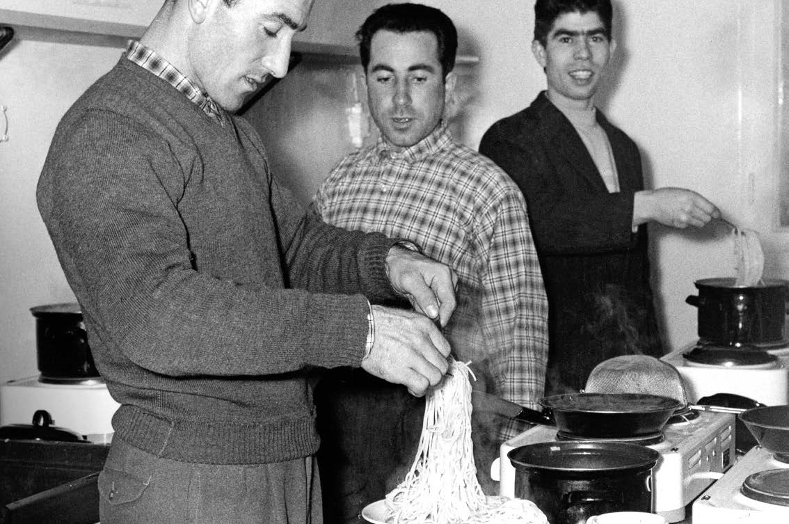 Kochen in der Gemeinschaftsküche