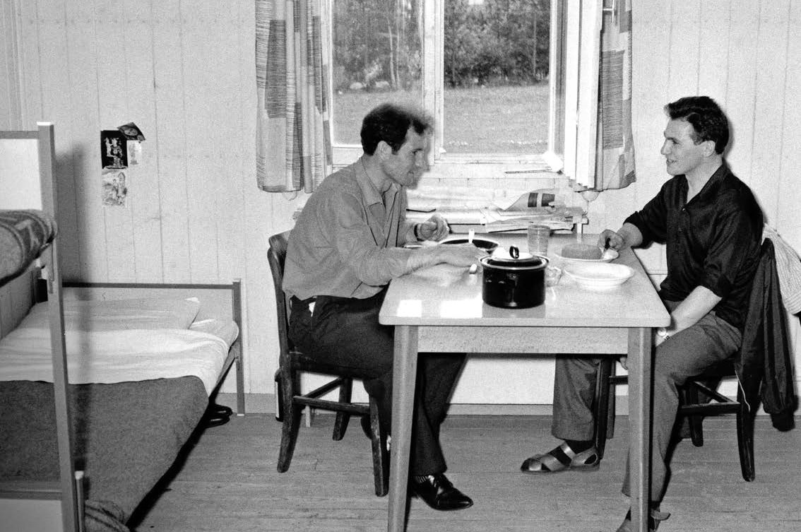 Ein typisches Zimmer im "Italiener Dorf"