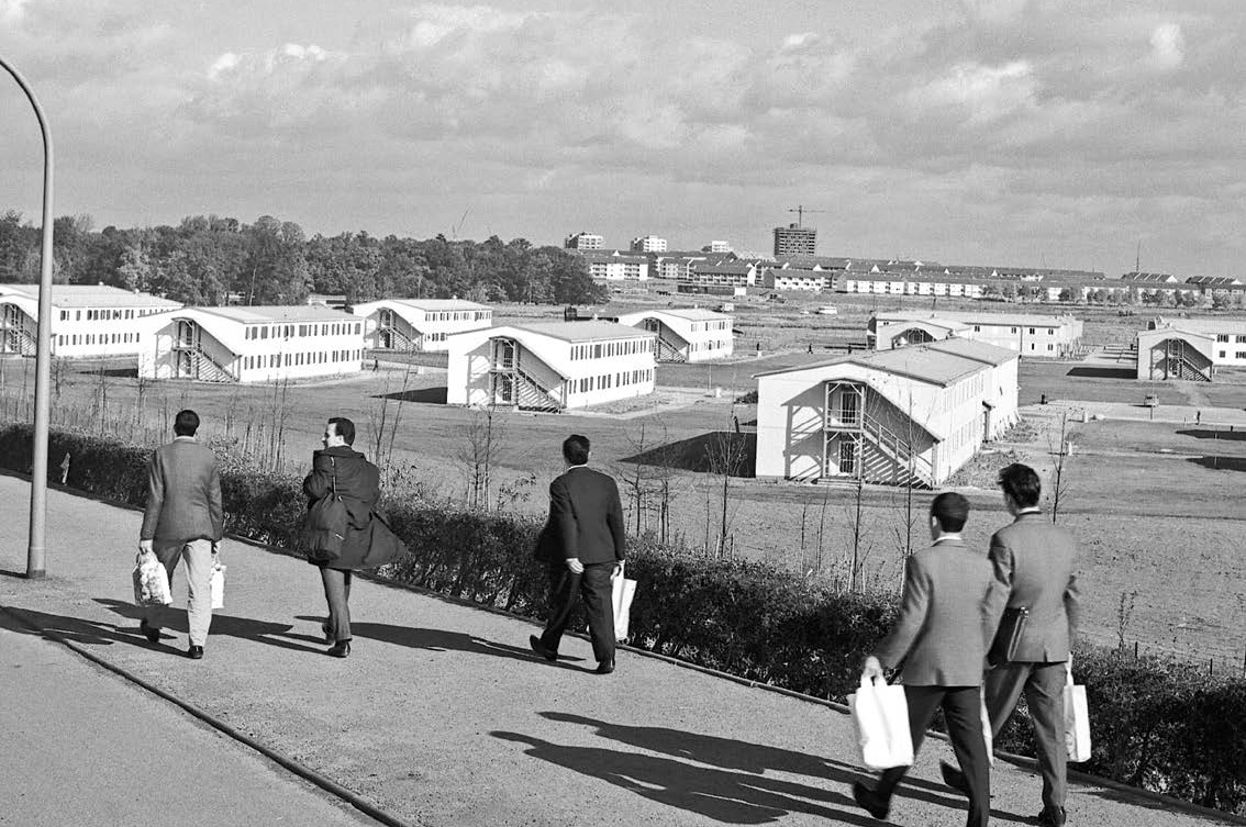 Auf dem Weg in die Unterkunft